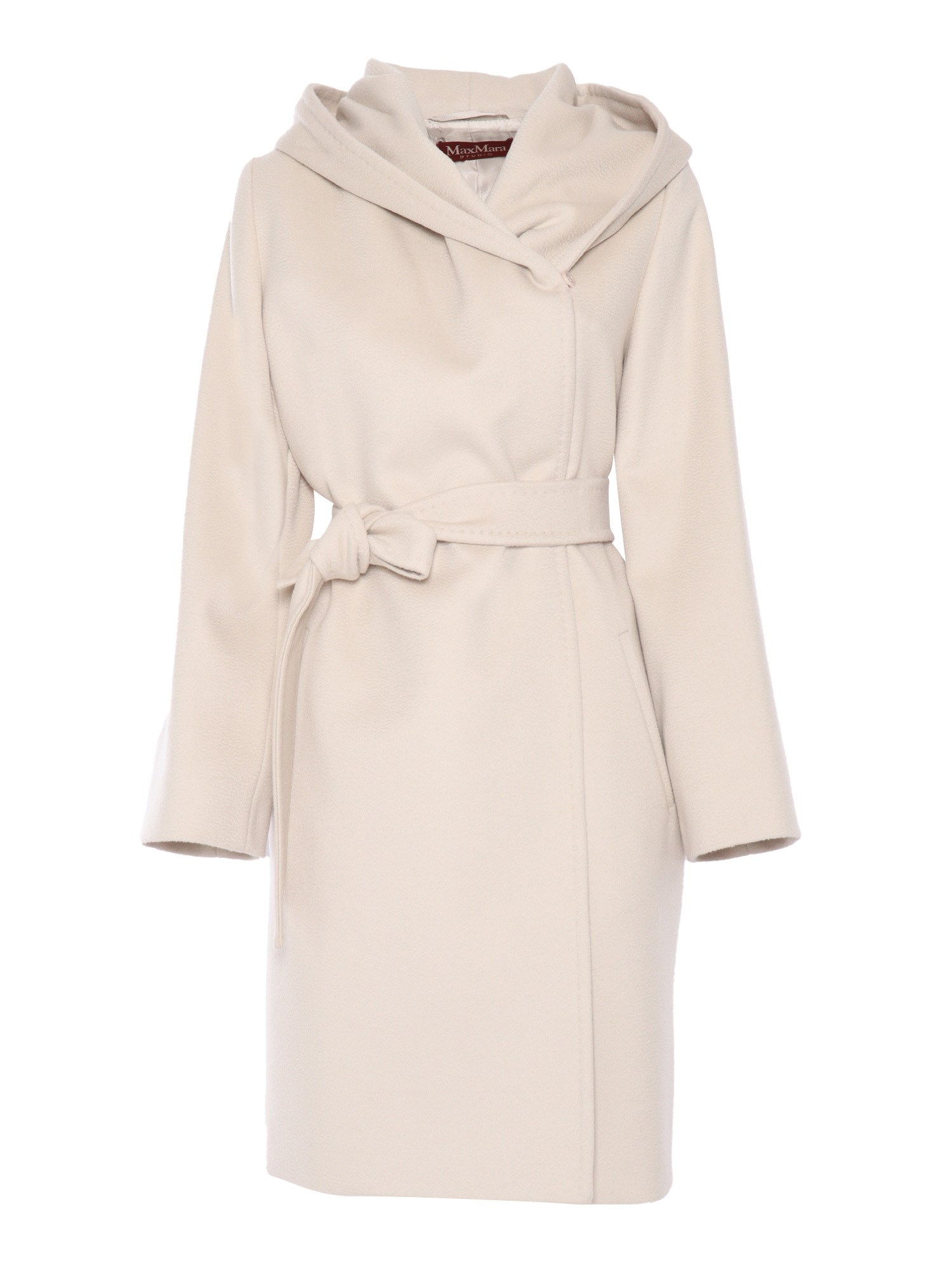 Shop Max Mara Newmang Beige Coat