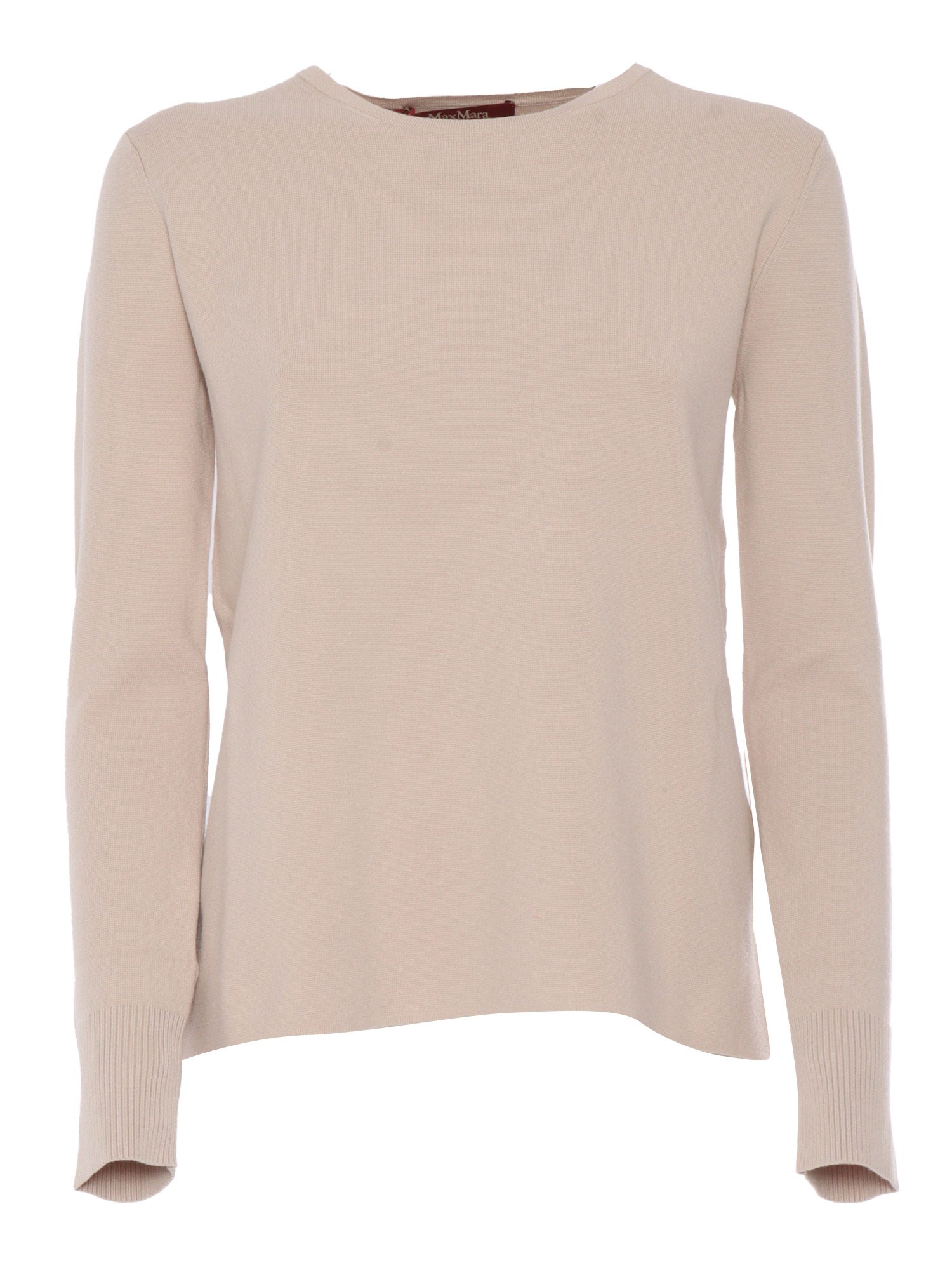 Shop Max Mara Poker Beige Sweater/tank/top