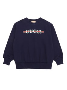 GUCCI KIDS J L/S SWEATSHIRT FELTED COTTON