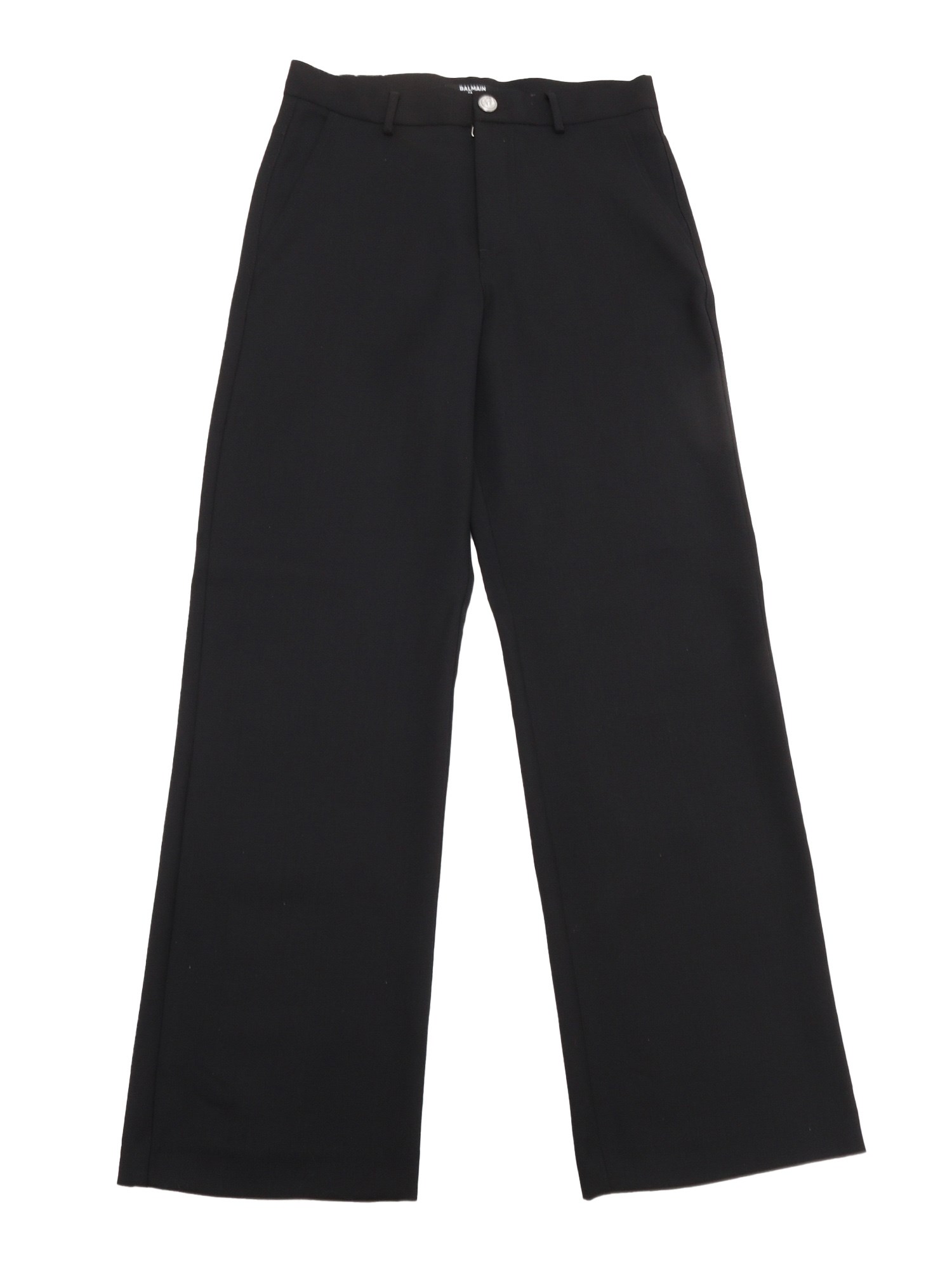 Balmain Woven Trousers In Black