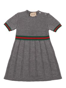 GUCCI KIDS B S/S DRESS WO RIB ST