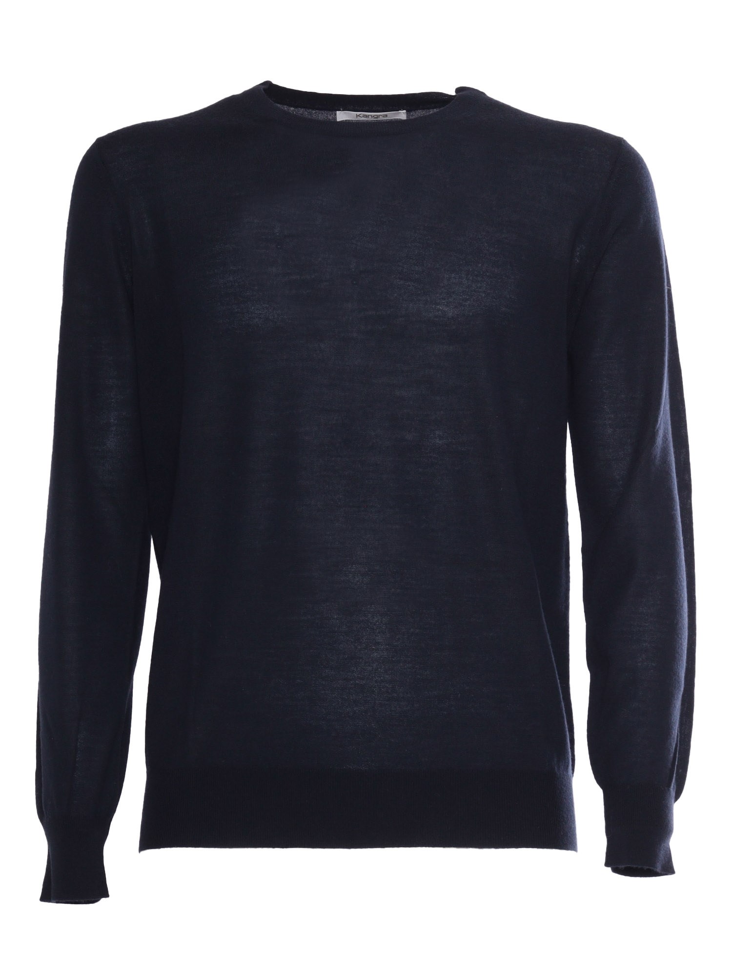 Shop Kangra Cashmere Crewneck Sweater In Blue