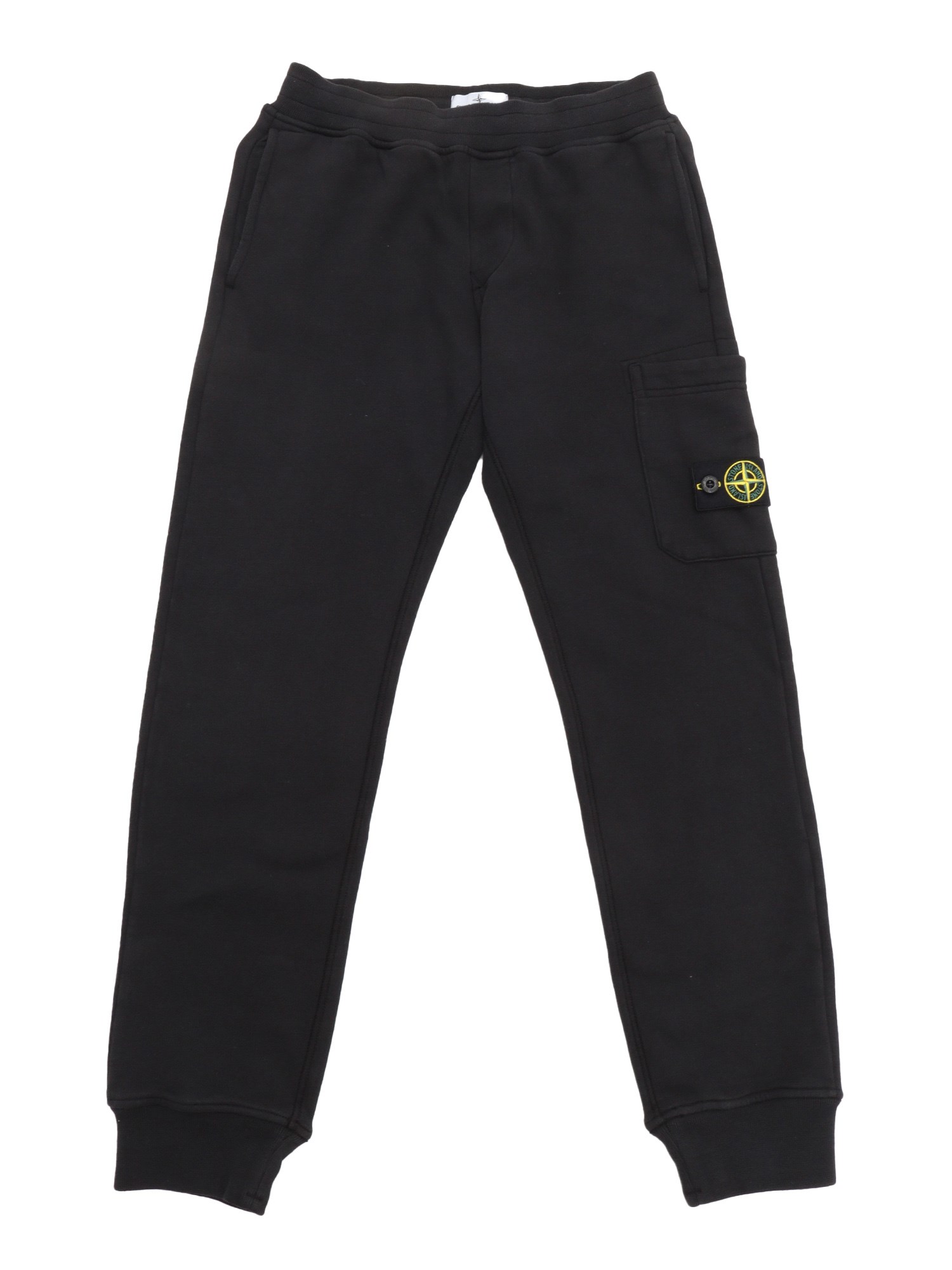 Shop Stone Island Sweatpants In Black