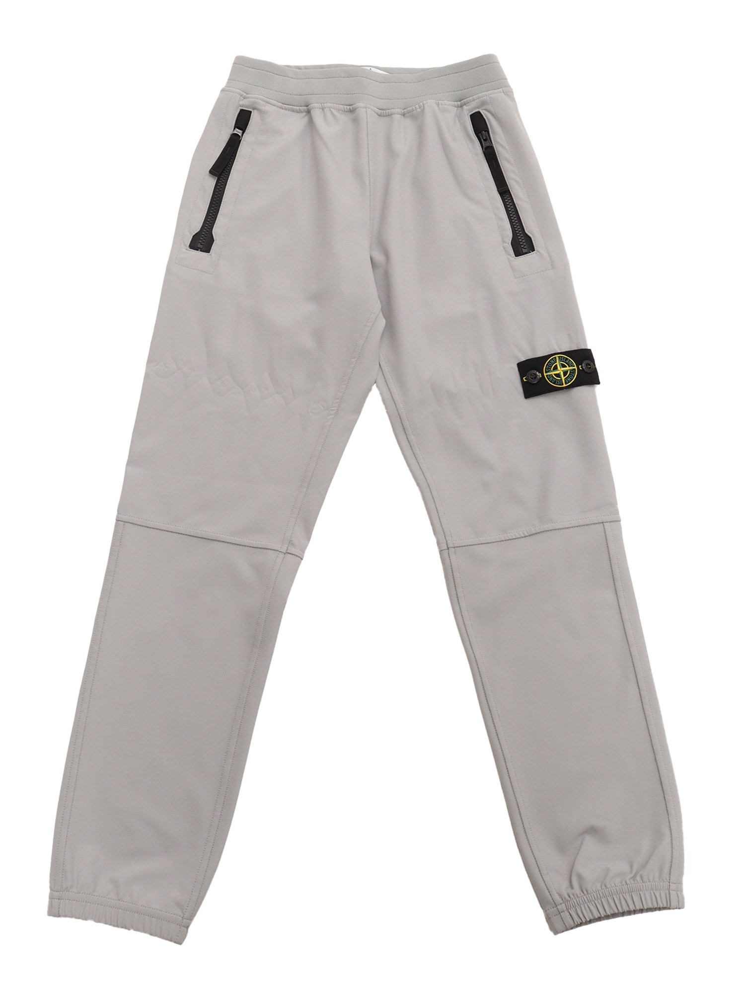 Stone Island Kids' Trousers In Gray