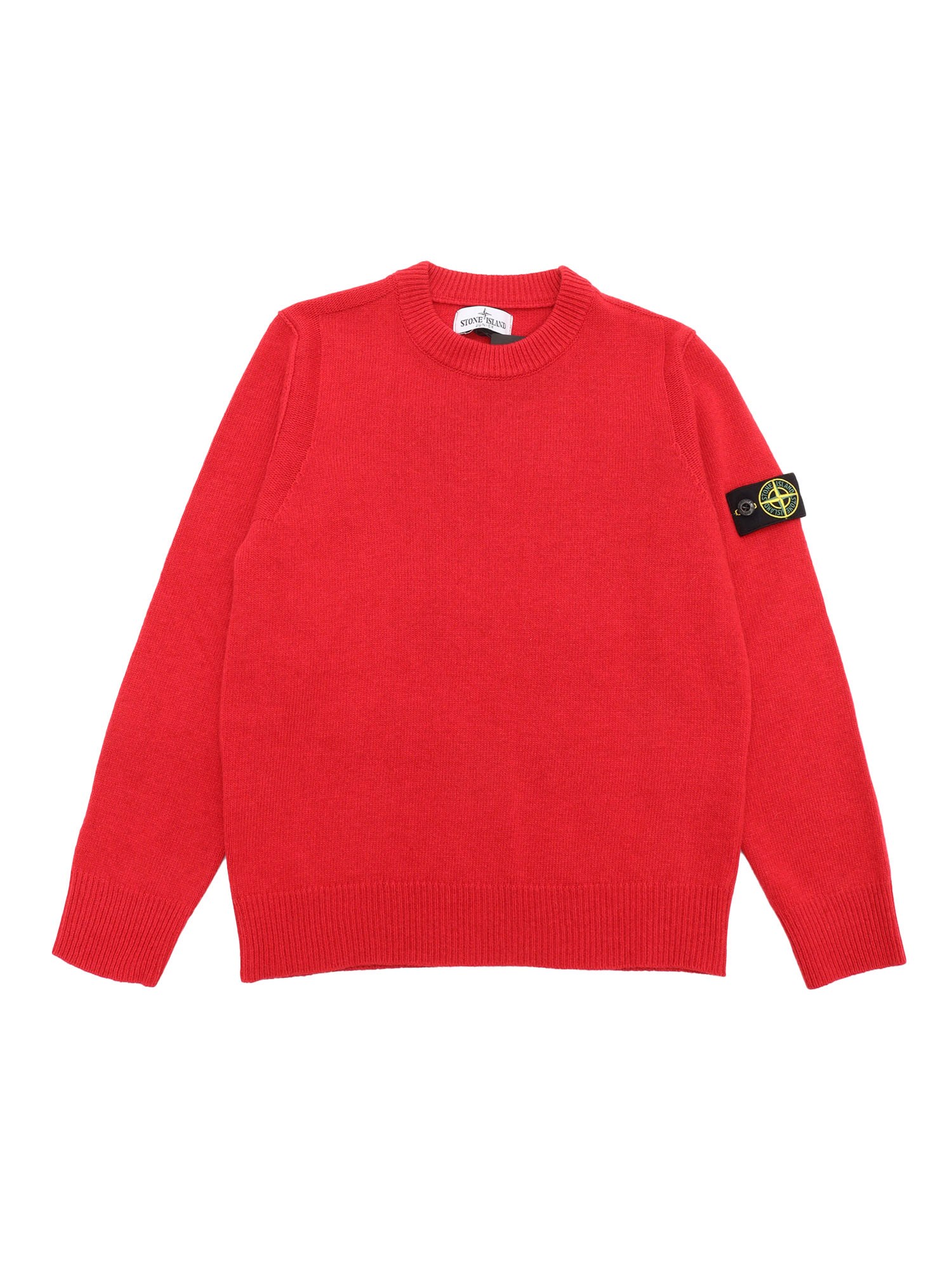 Shop Stone Island Sweater In Red