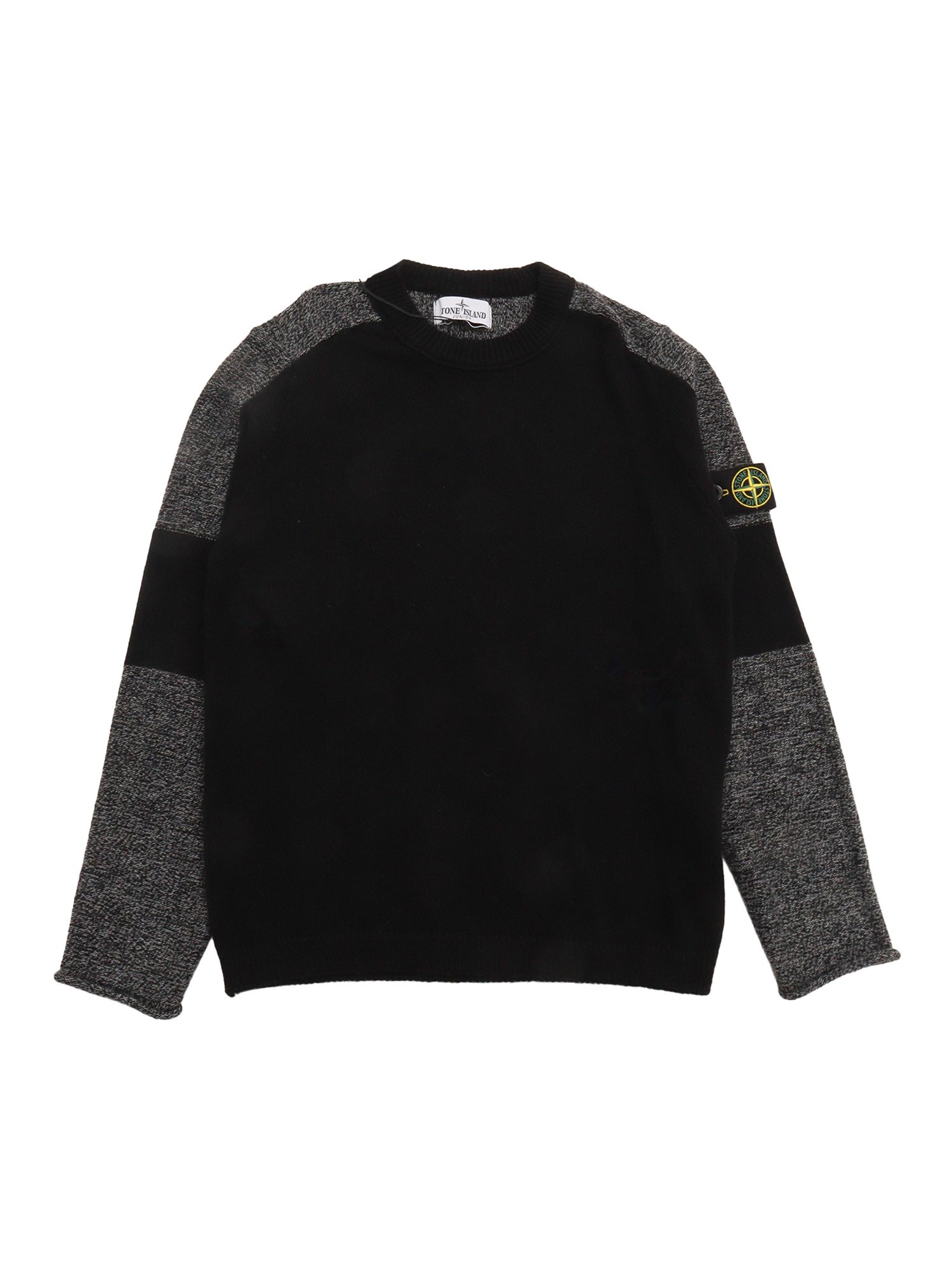 Shop Stone Island Sweater In Black