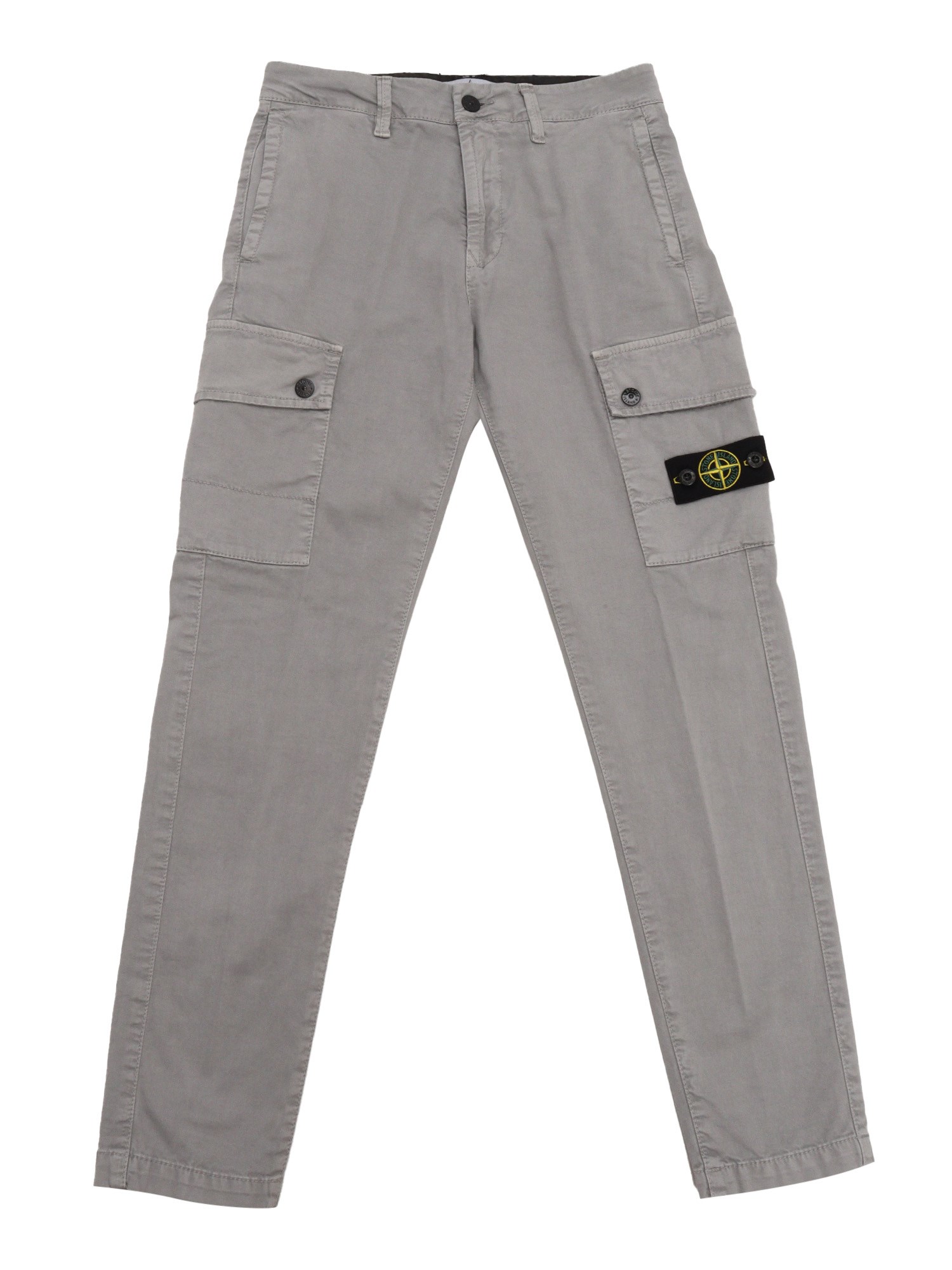 STONE ISLAND REGULAR TAPERED TROUSERS 