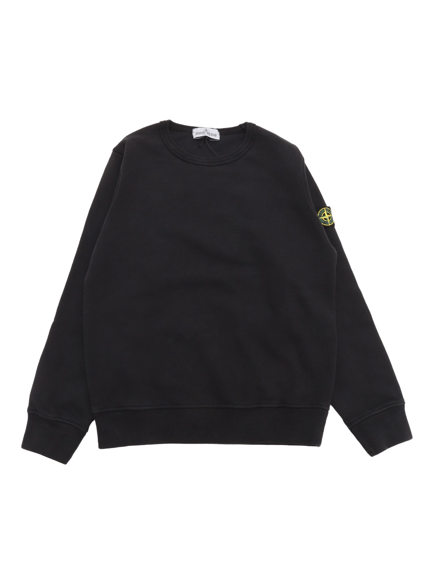 Shop Stone Island Sweatshirt In Black