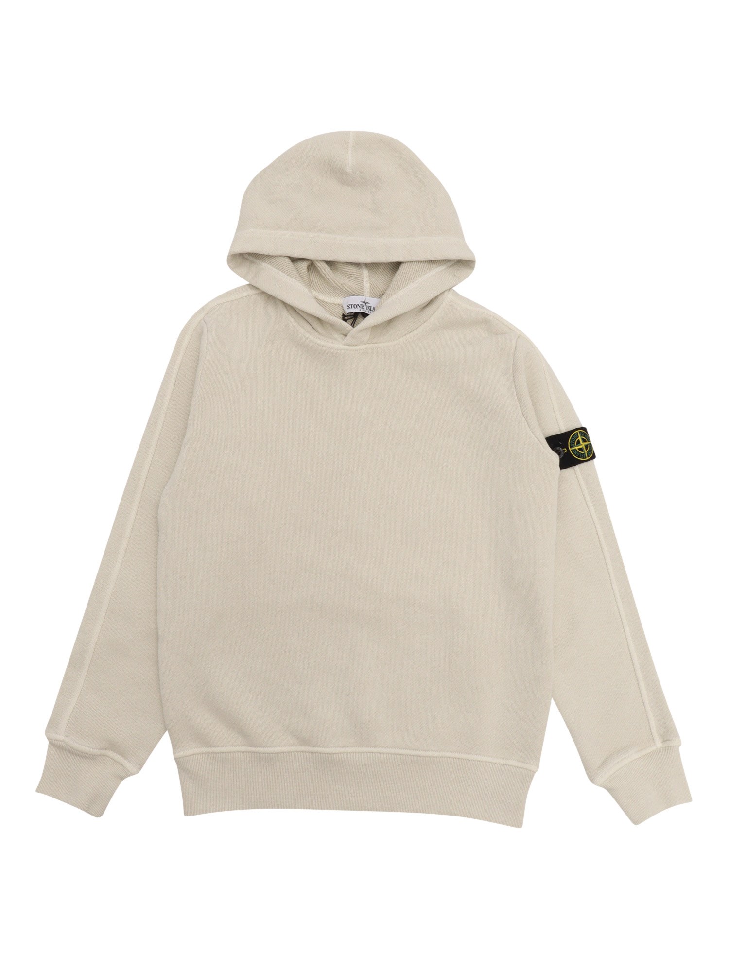 Shop Stone Island Sweatshirt In White