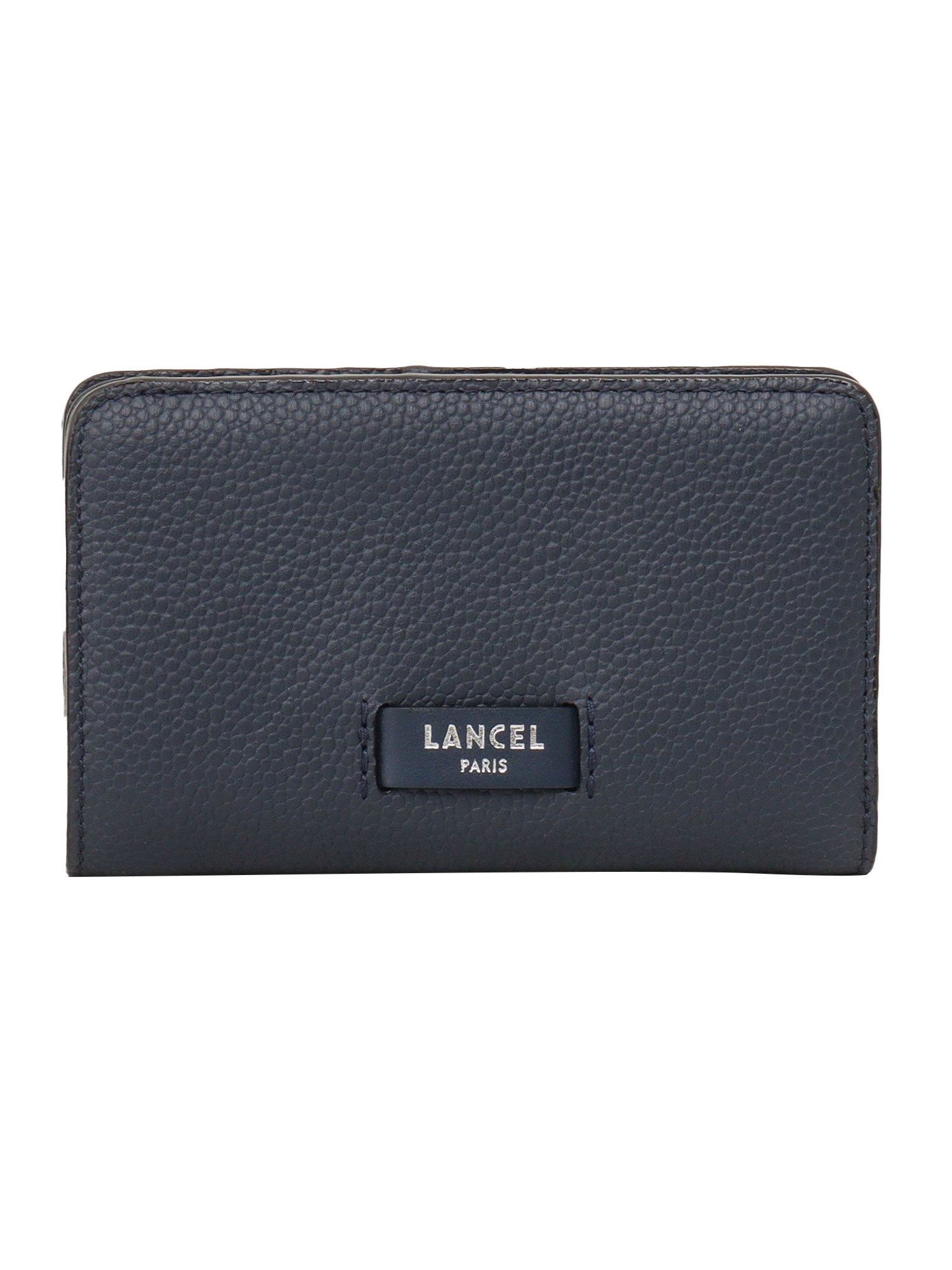 Shop Lancel Compact Wallet In Blue