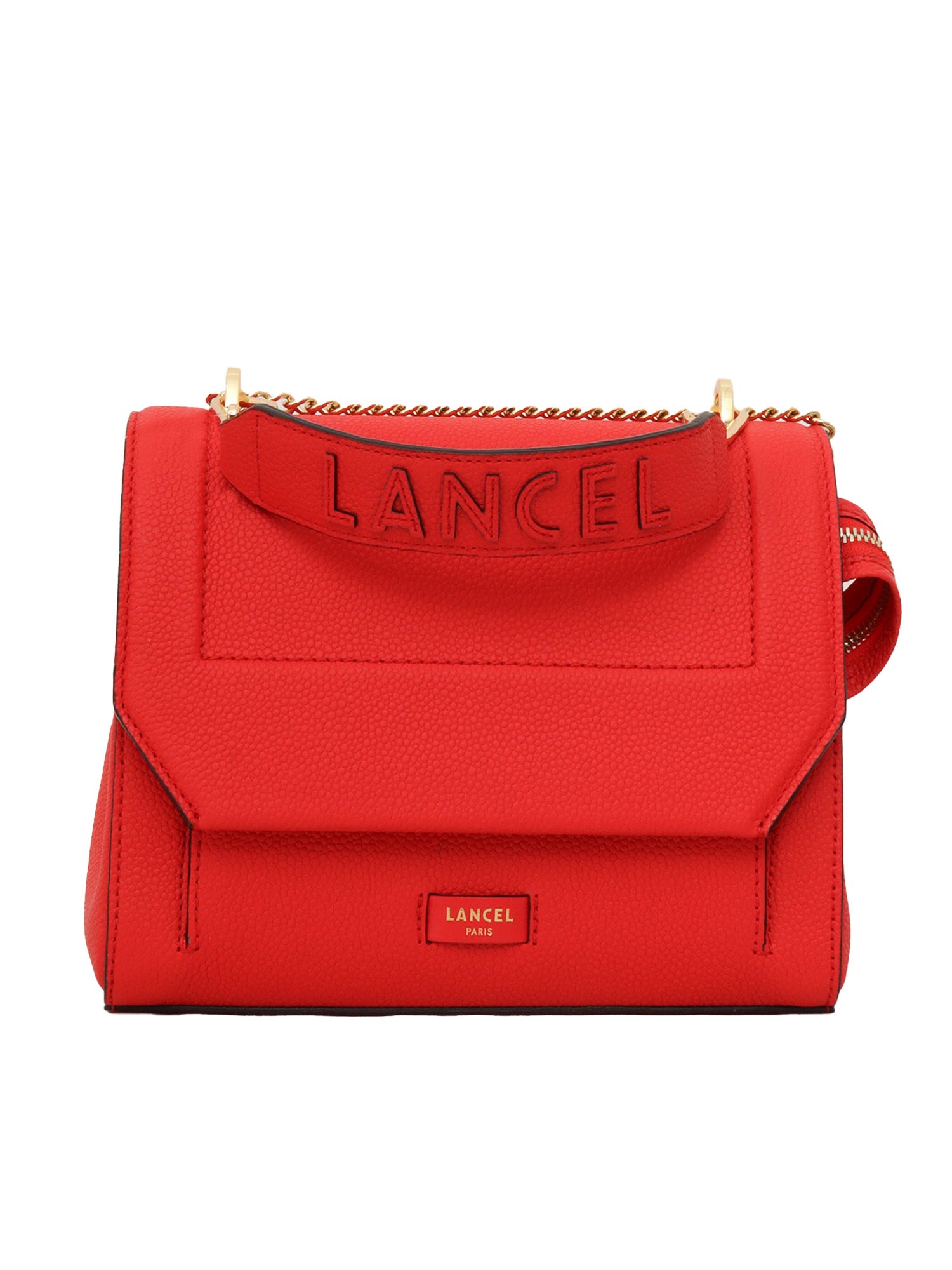 Shop Lancel Rabat Bag M In Red