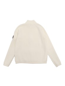 CP COMPANY KIDS ZIPPED SWEATER