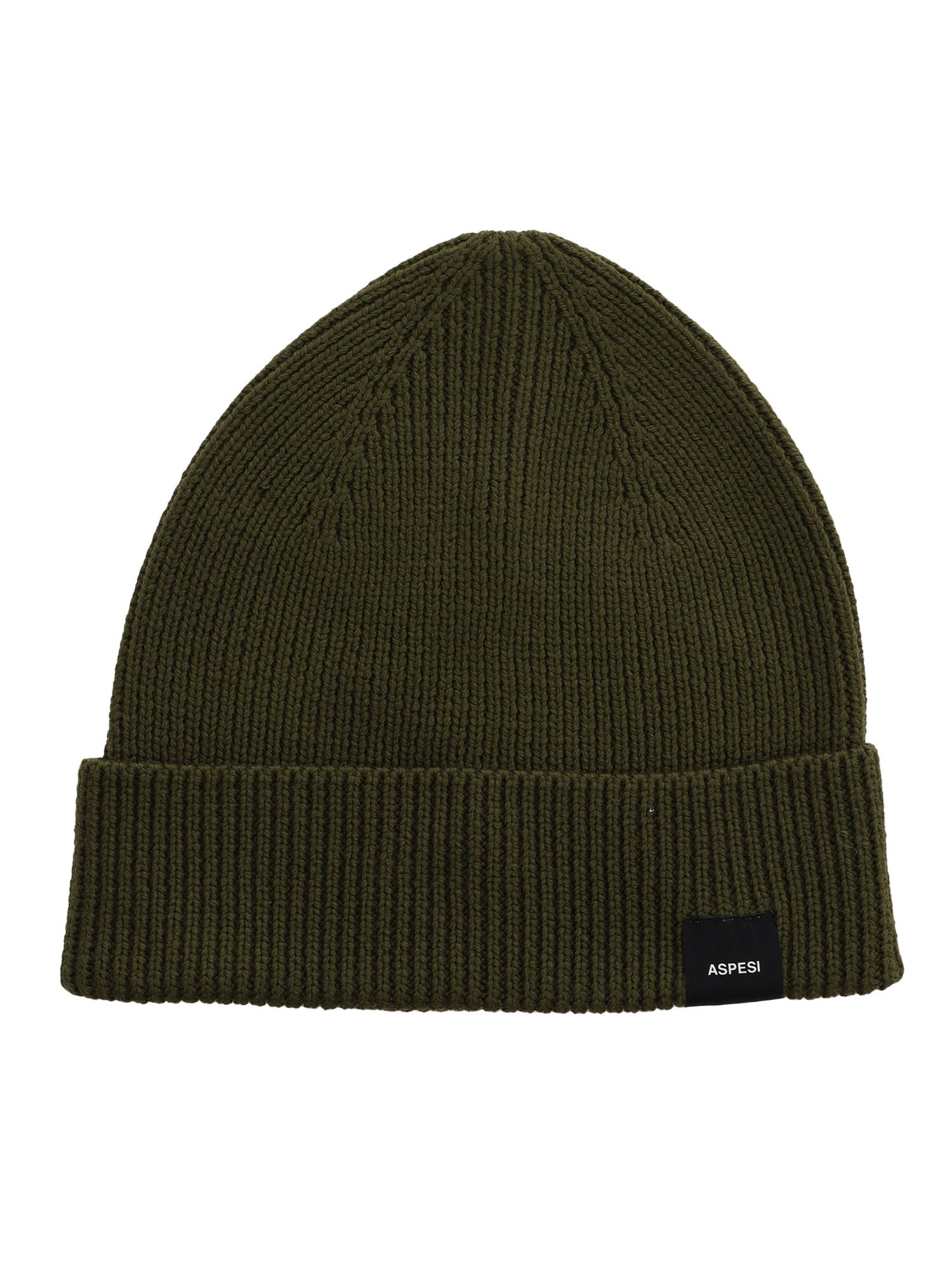 Shop Aspesi Tricot Beanie In Green