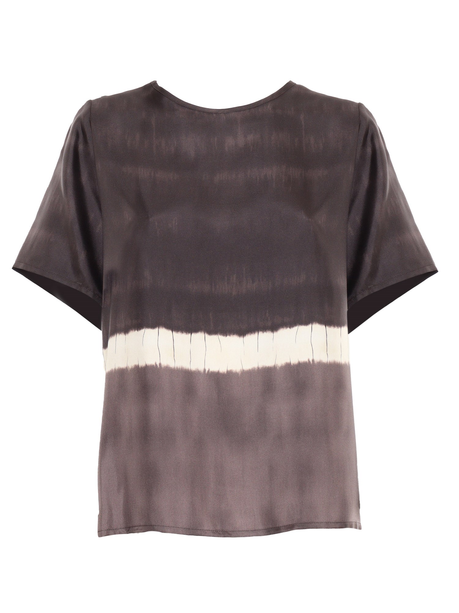 P.a.r.o.s.h . Crewneck T-shirt In Brown