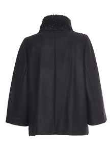 Fay MIX MATERIALS CAPEWITH HOOK