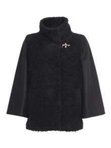 Fay MIX MATERIALS CAPEWITH HOOK