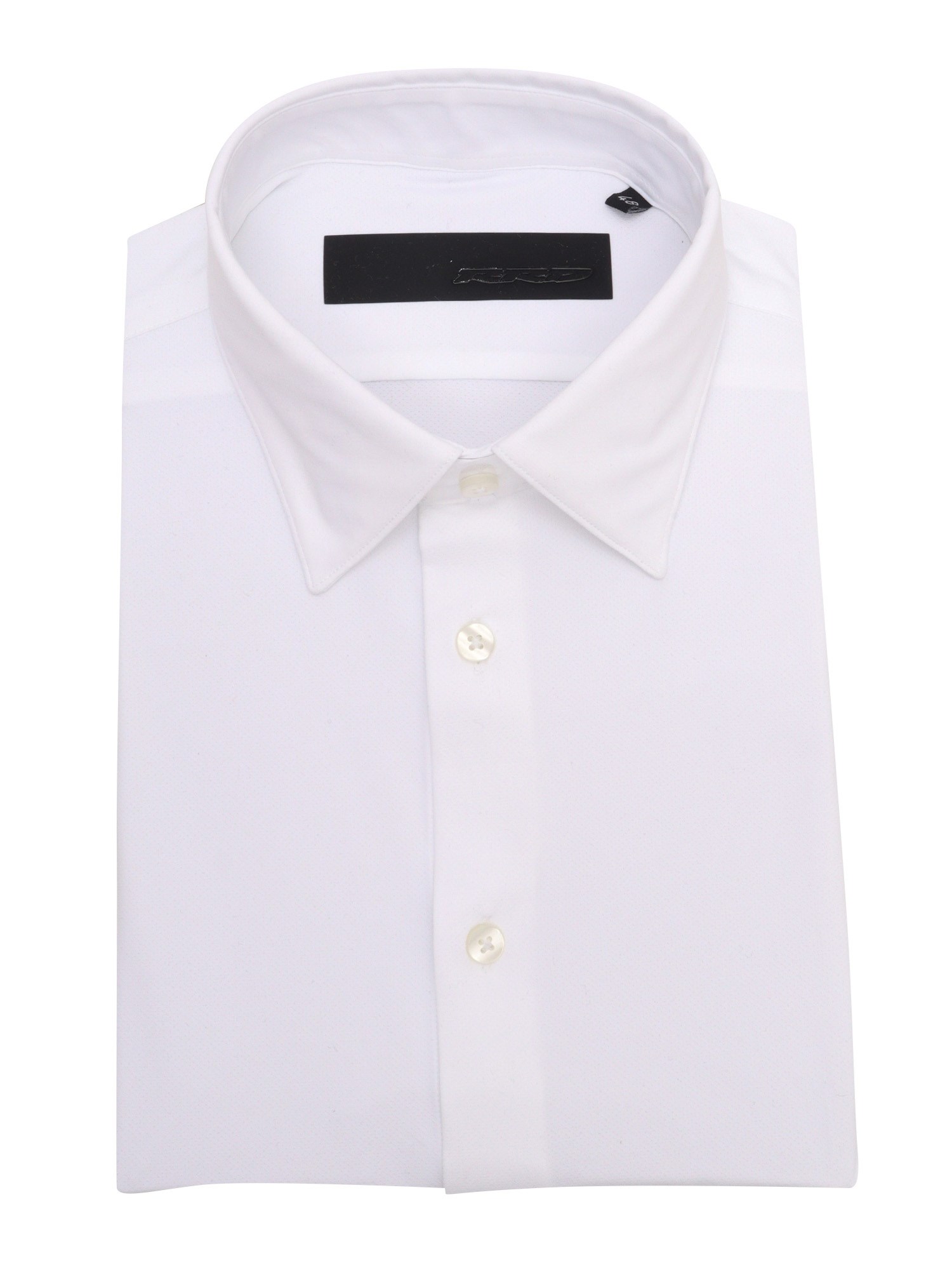 Rrd Man Shirt White Size 38 Polyamide, Elastane In White