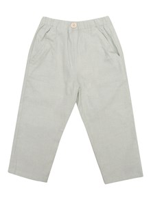 Paz Rodriguez WOVEN NEWBORN TROUSERS "GLACIAR"