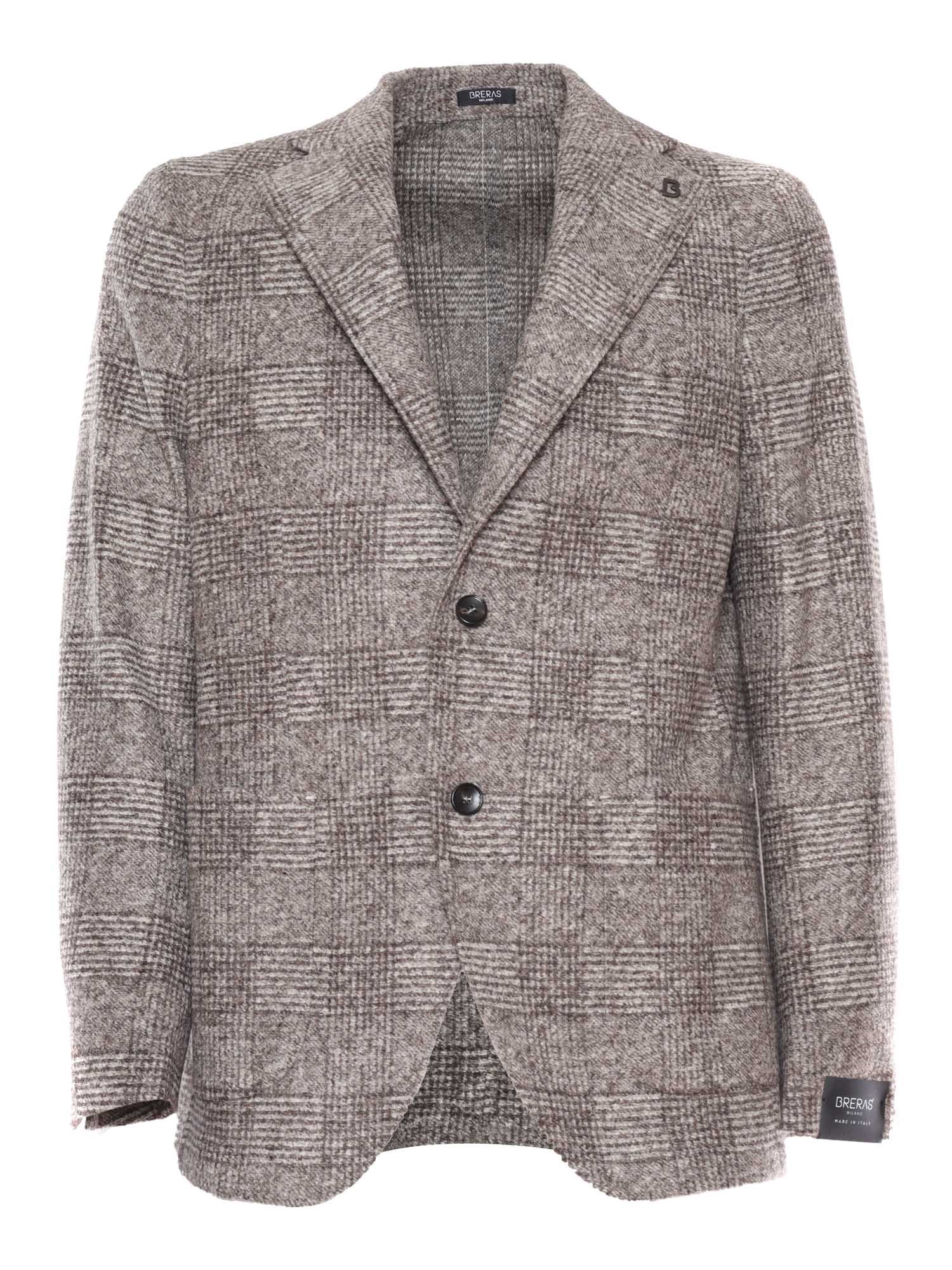 Shop Breras Milano Man Jacket In Beige