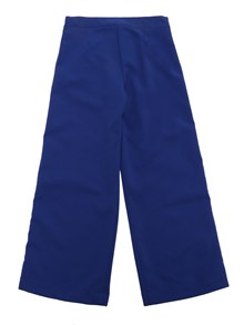 Msgm FABRIC TECNICAL PANTS GIRL ROYAL