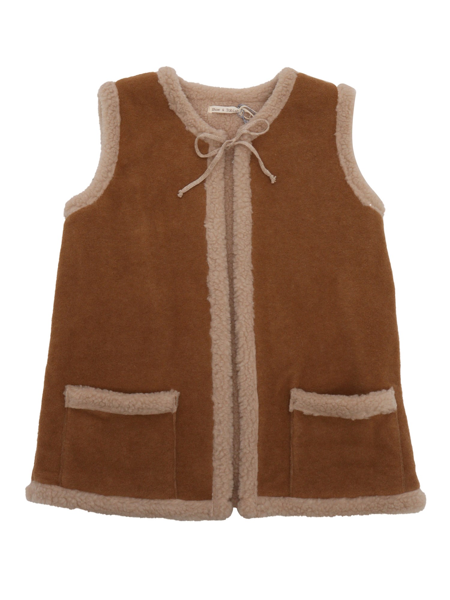 Shop Zhoe & Tobiah Vest In Brown