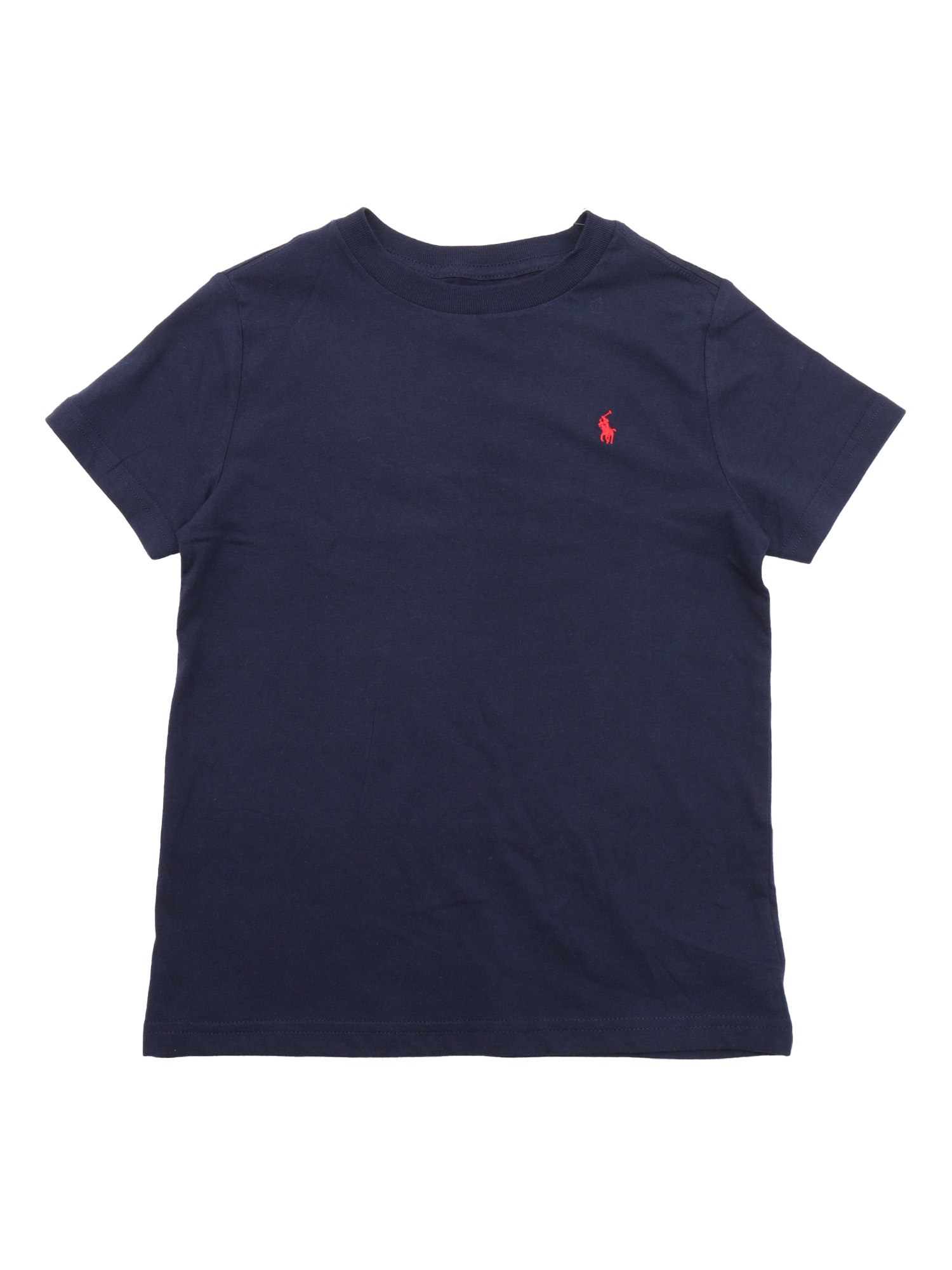 Polo Ralph Lauren Kids' Ss Cn-tops-t-shirt In Blue