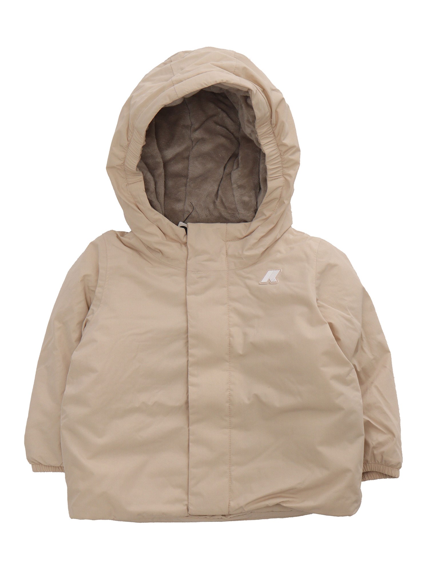 K-way E. Jack Soft Touch Marmotta Down Jacket In Neutral