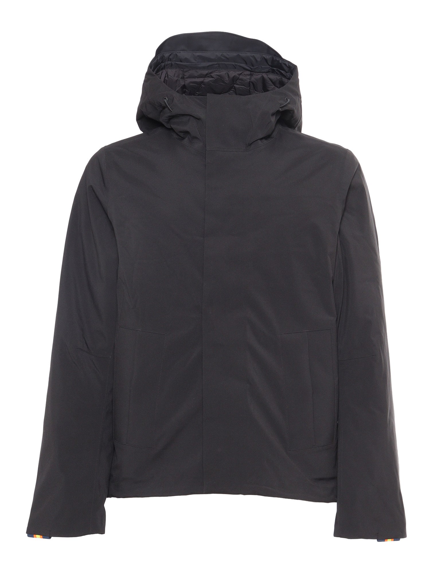 K-way Jacken Bonded Padded Jacket In Black