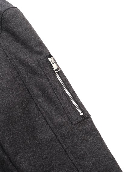 Msgm CLOTH BOMBER  GIRL GRIGIO MELANGE/GREY M