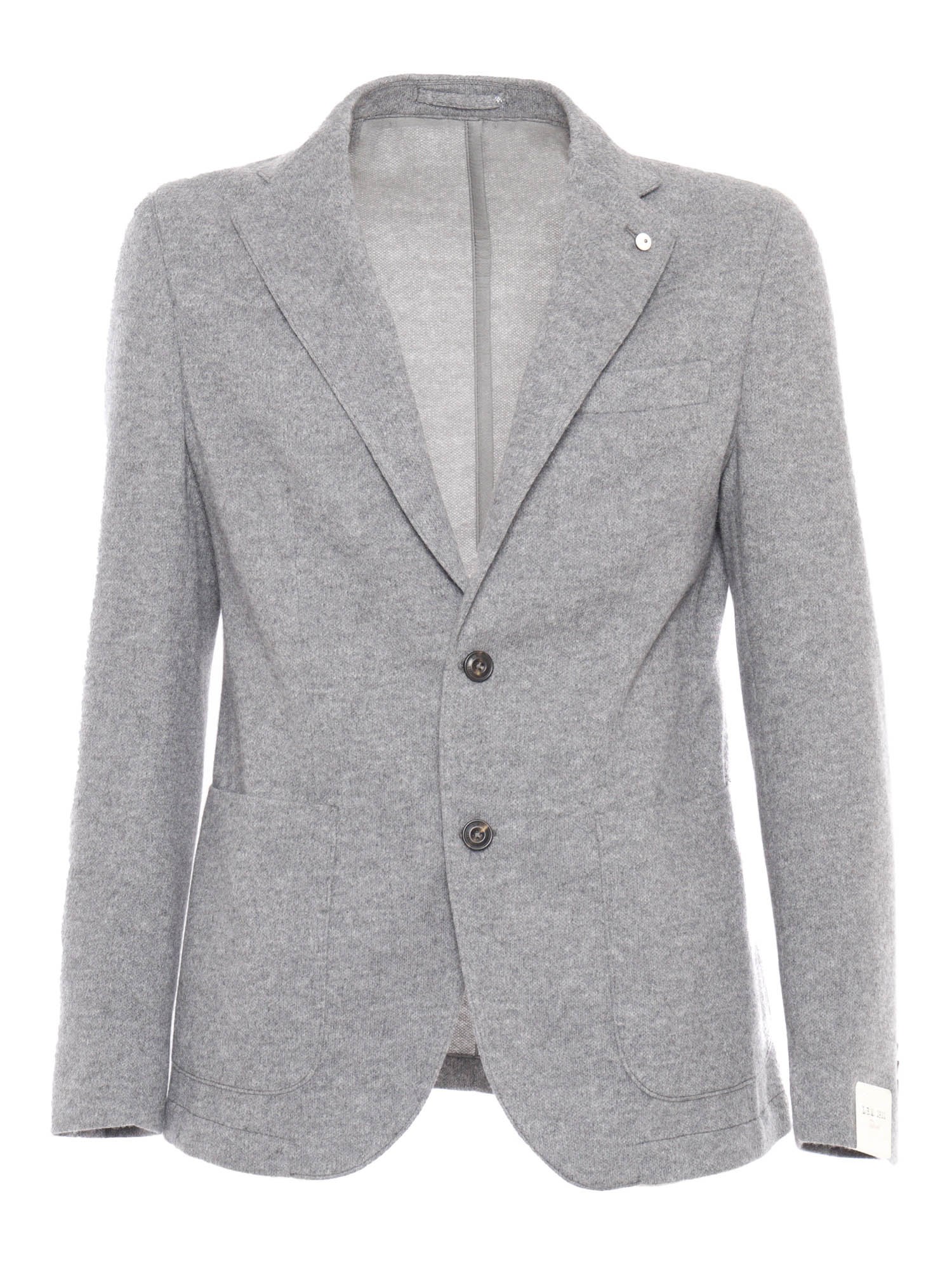 Shop Brando-lubiam Jacket In Gray