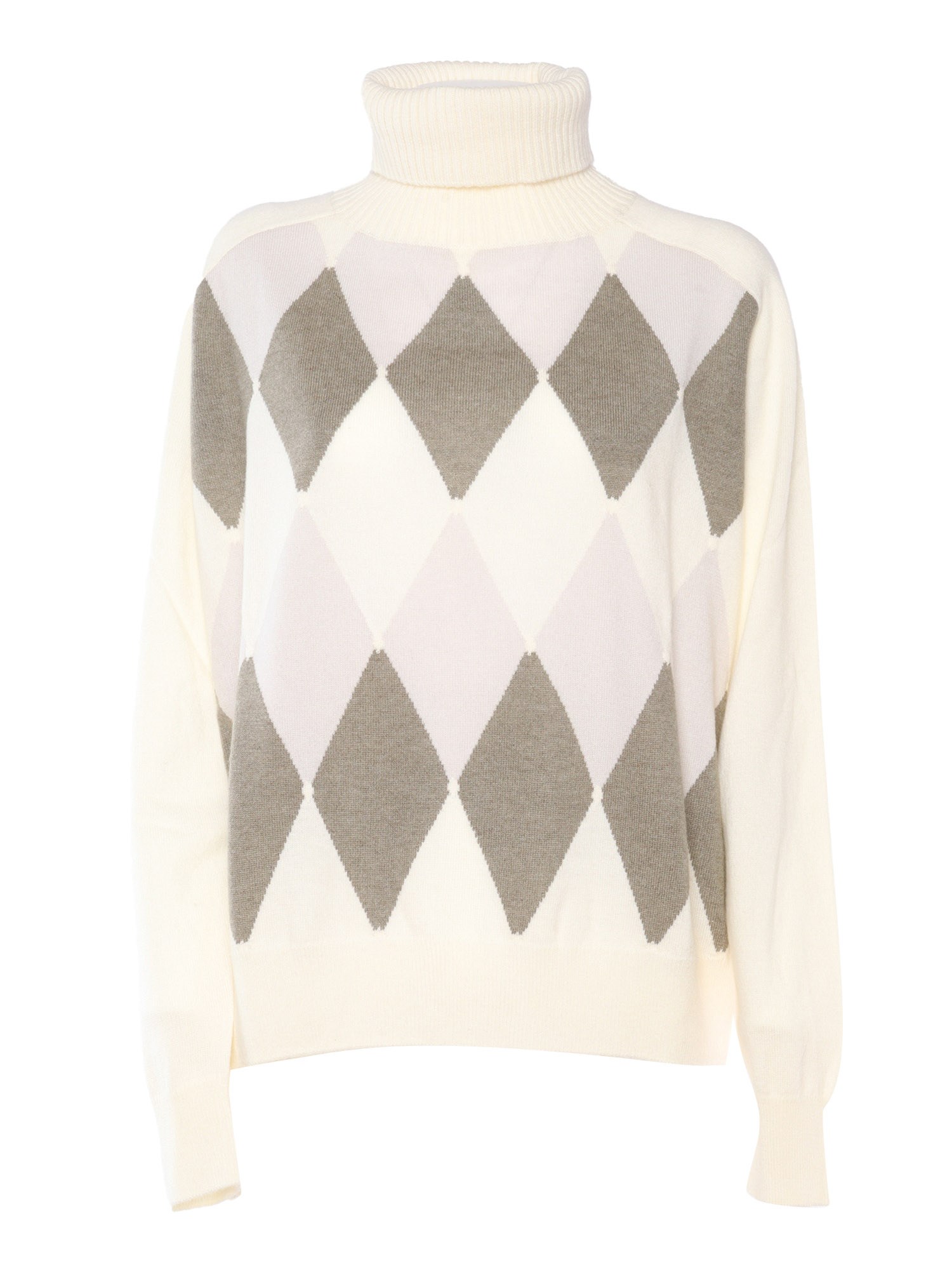 Shop Ballantyne T Neck Pullover In White