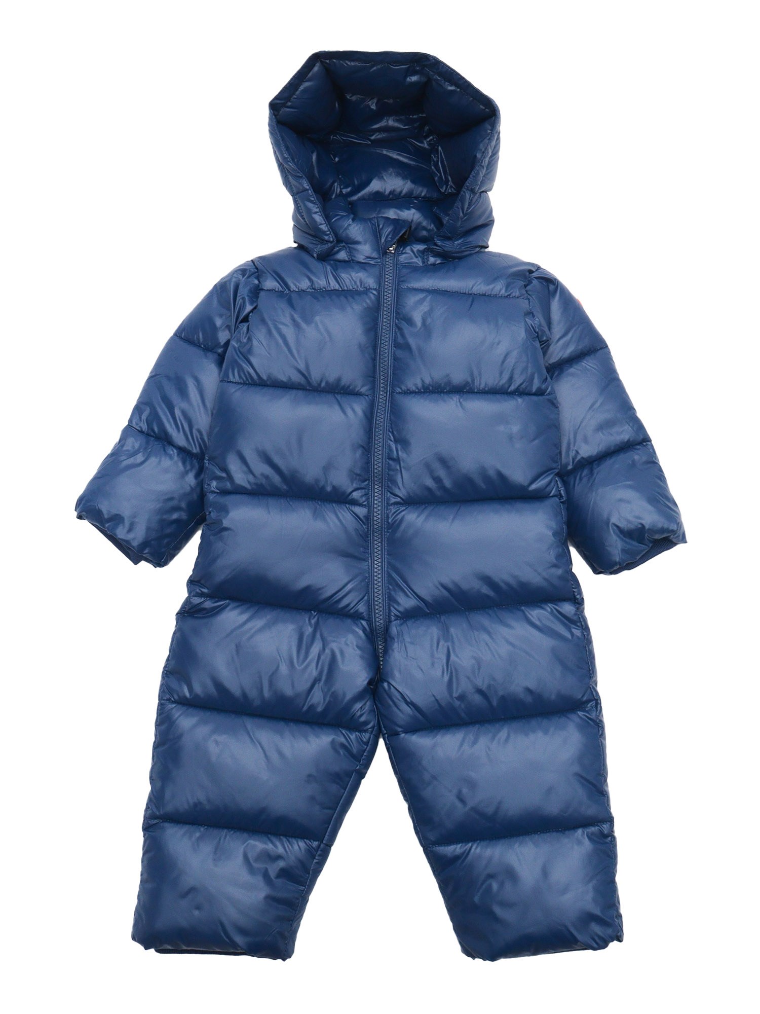 Save The Duck Shell Hooded Suit In Blue