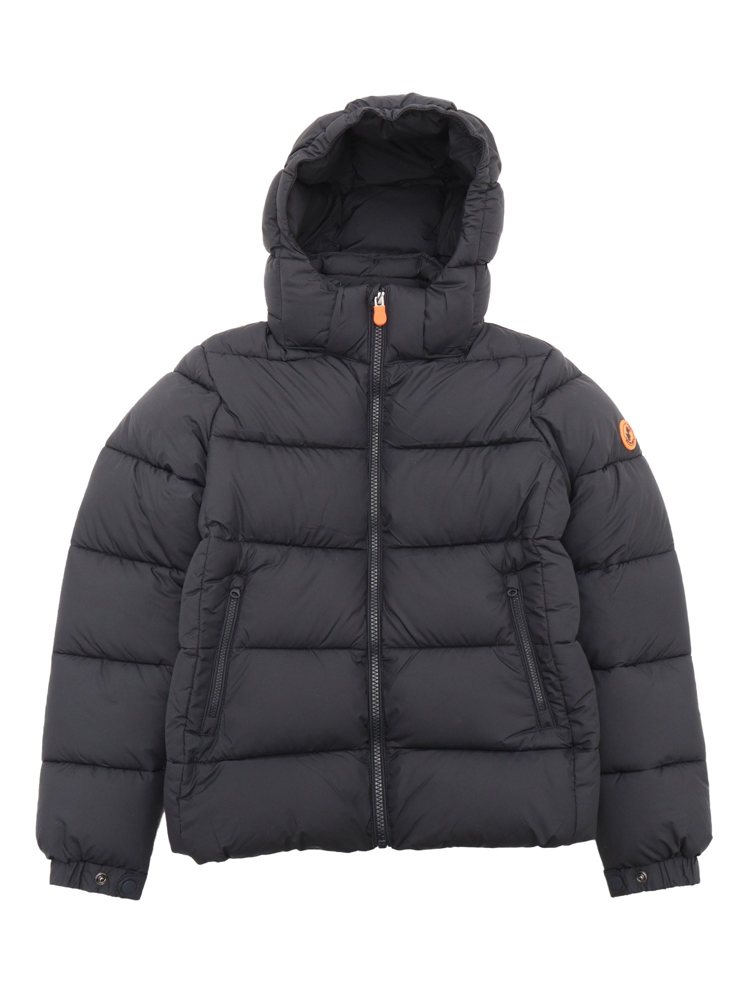 Save The Duck Kids' Foster Hooded Jacket In Black