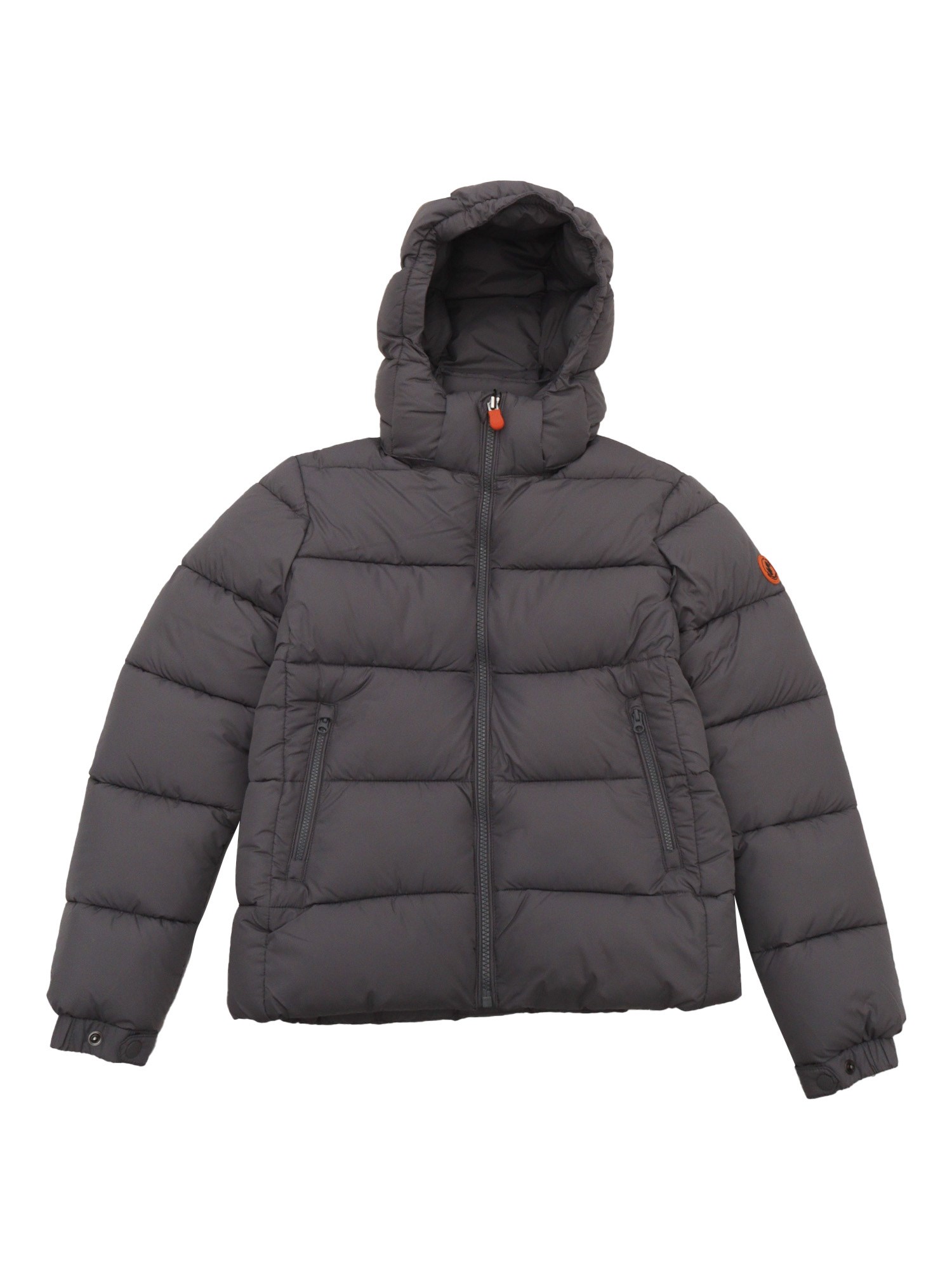 Save The Duck Kids' Foster Hooded Jacket In Gray