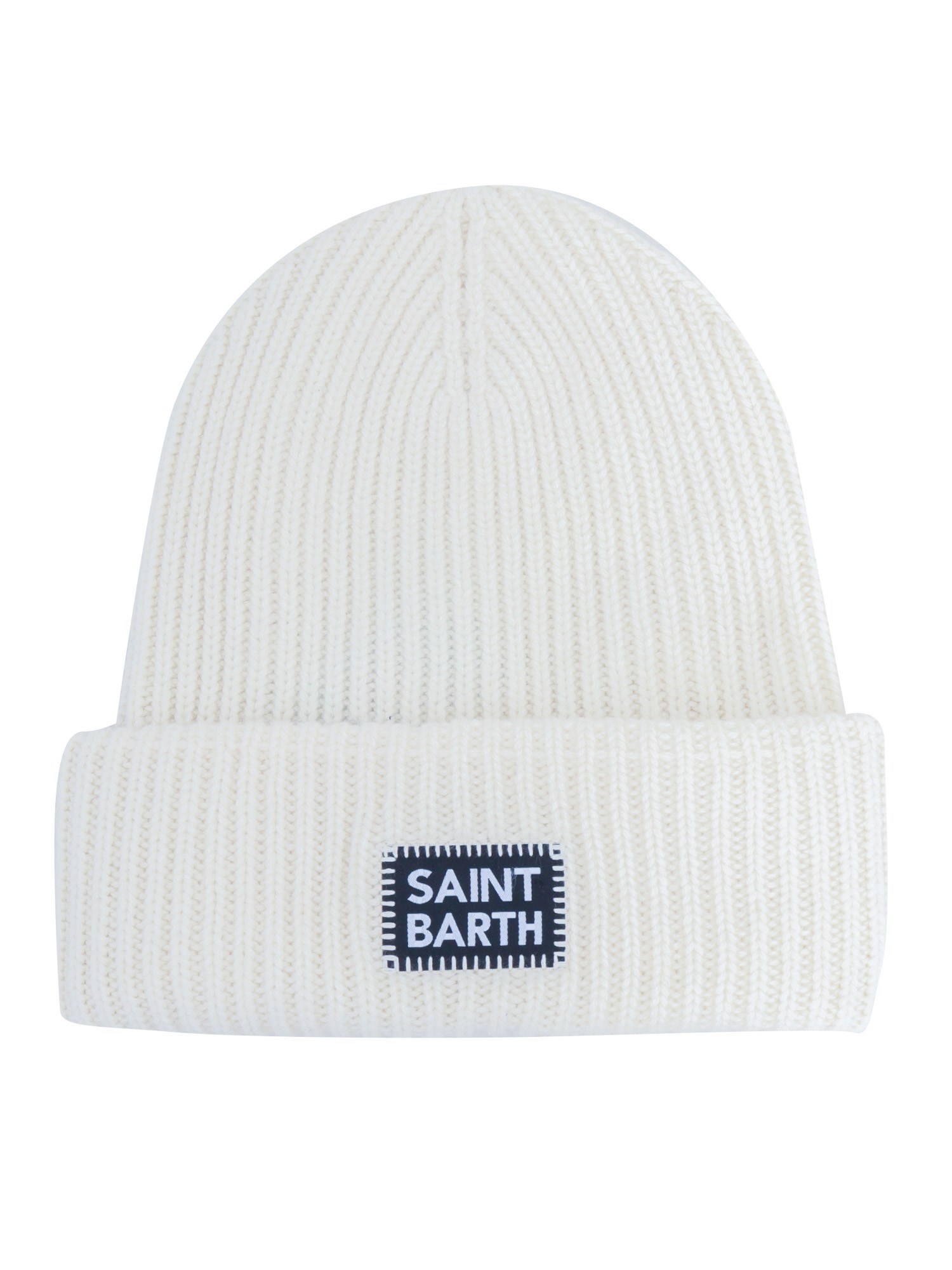 Mc2 Saint Barth Knitted Cap In White