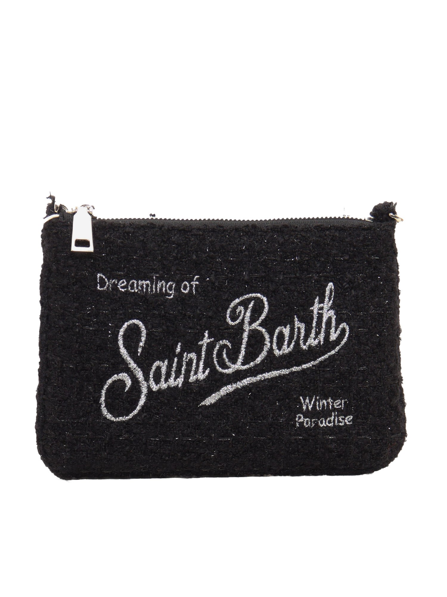 Mc2 Saint Barth Kids' Winter Pochette With Shoulder Strap In Multi