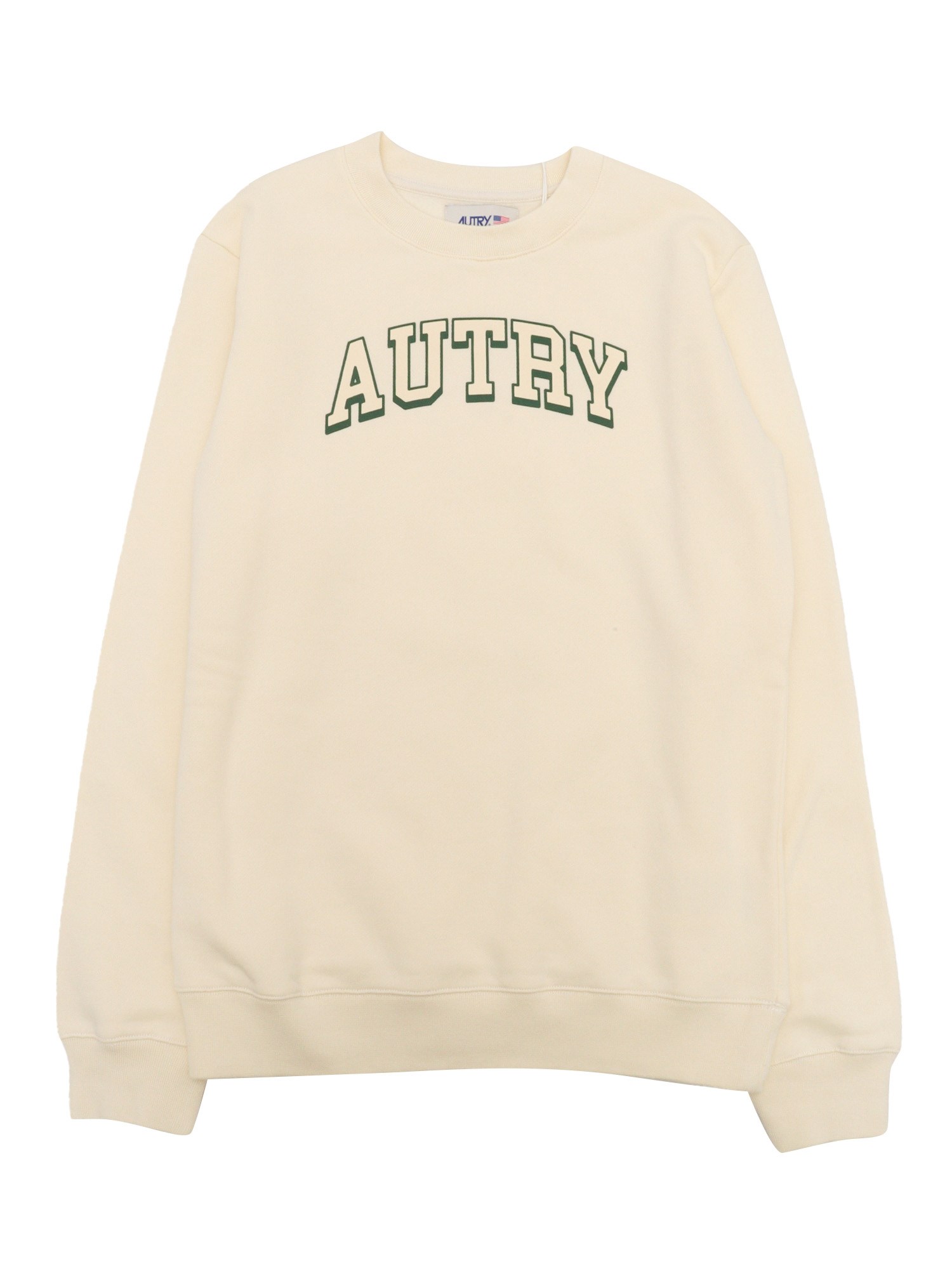 Shop Autry Sweatshirt Main Kids  Jersey Wht Vtg In White