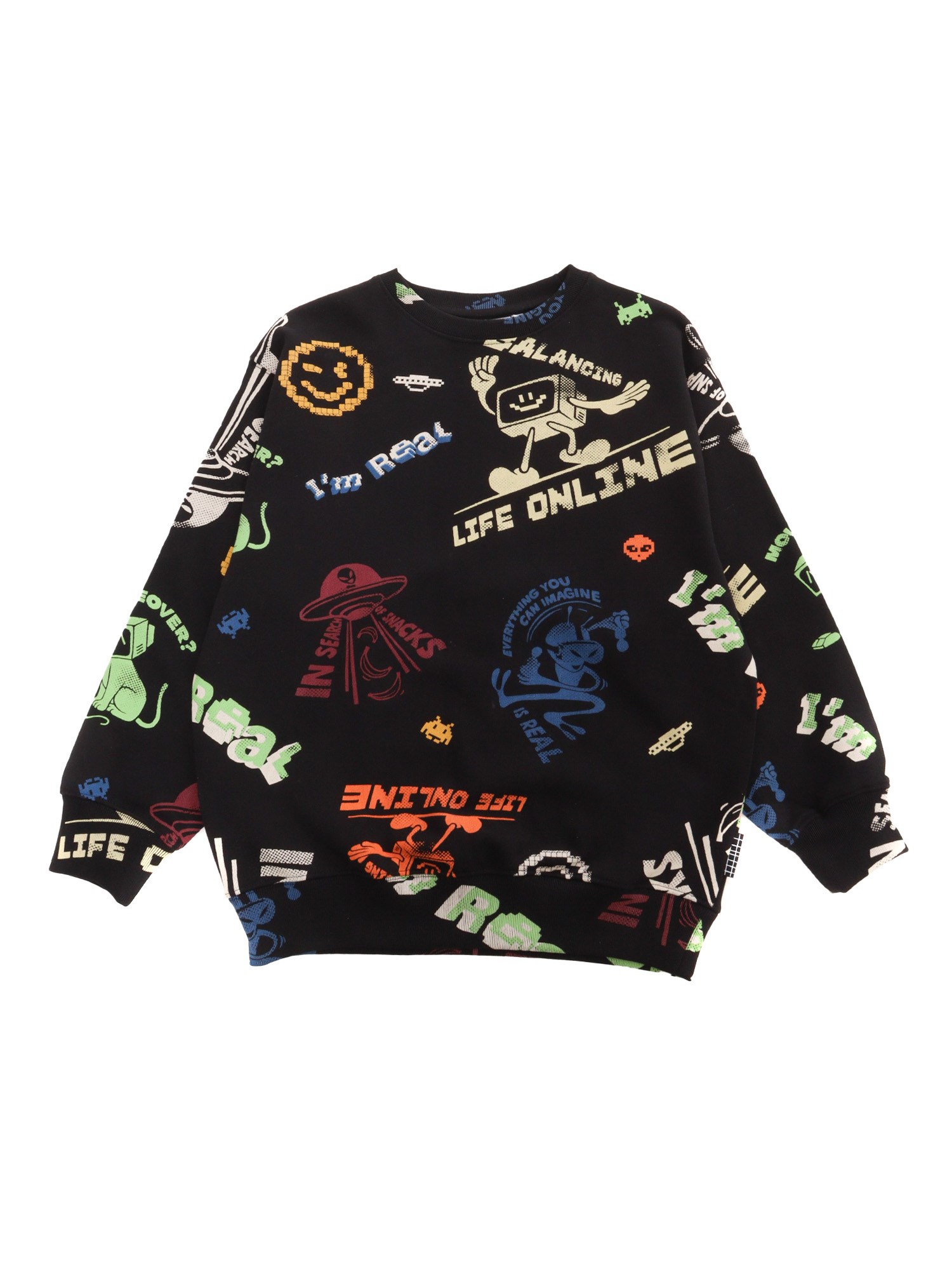 Shop Molo Monti Sweat Shirt In Multi