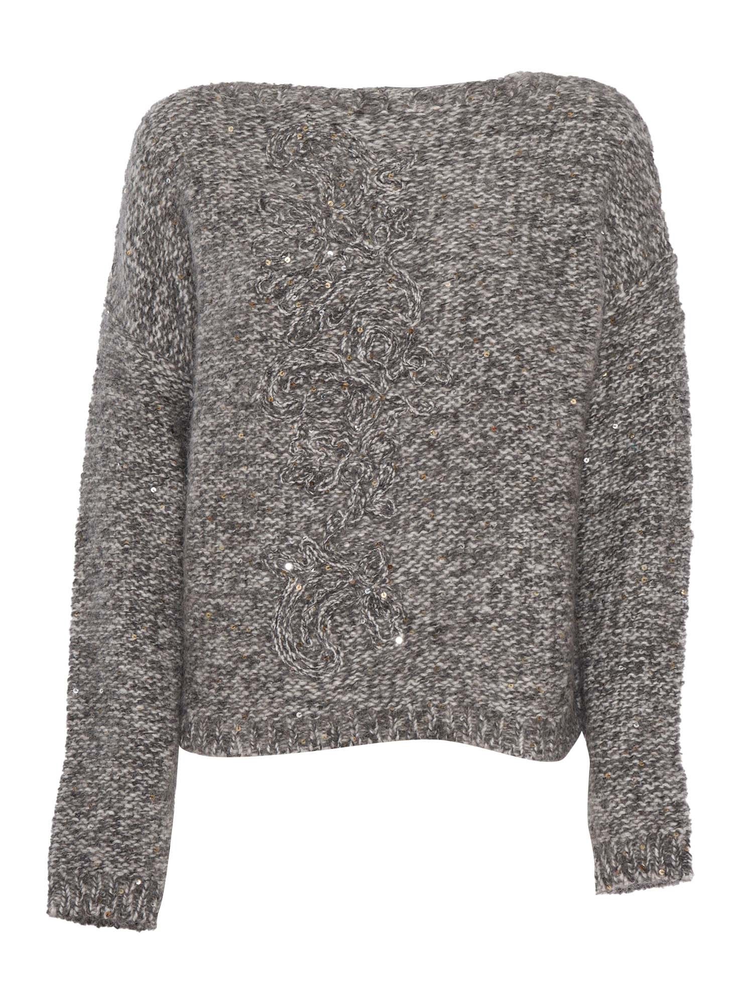 Shop Ermanno Firenze Sweater In Gray