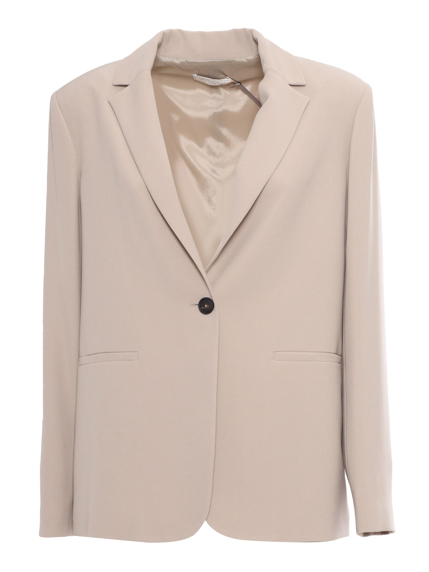 Shop Antonelli Firenze Jacket In Beige