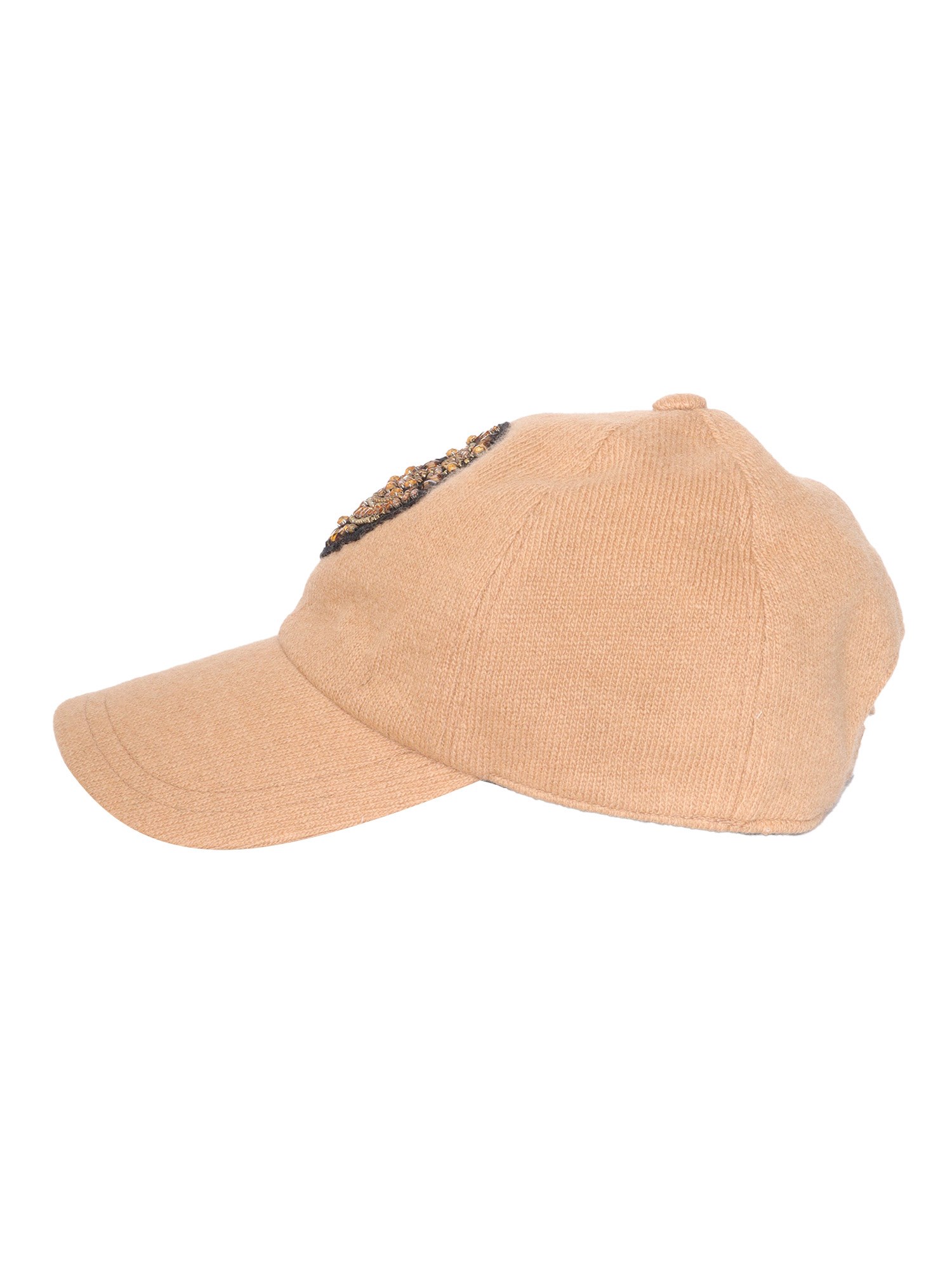 Shop Ermanno Firenze Baseball Cap In Brown