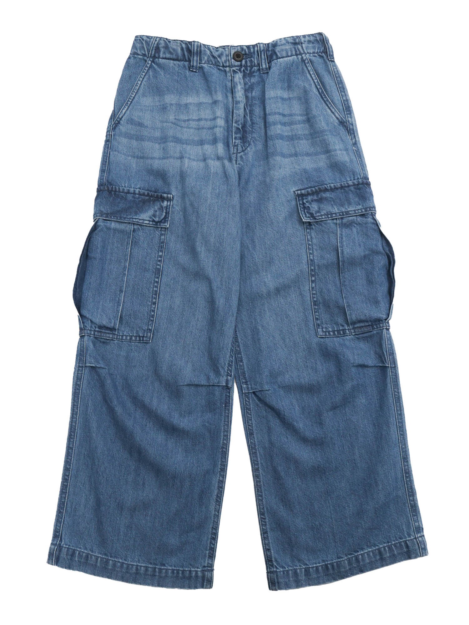 Bellerose Kids' Wessel D0526 Pants In Blue