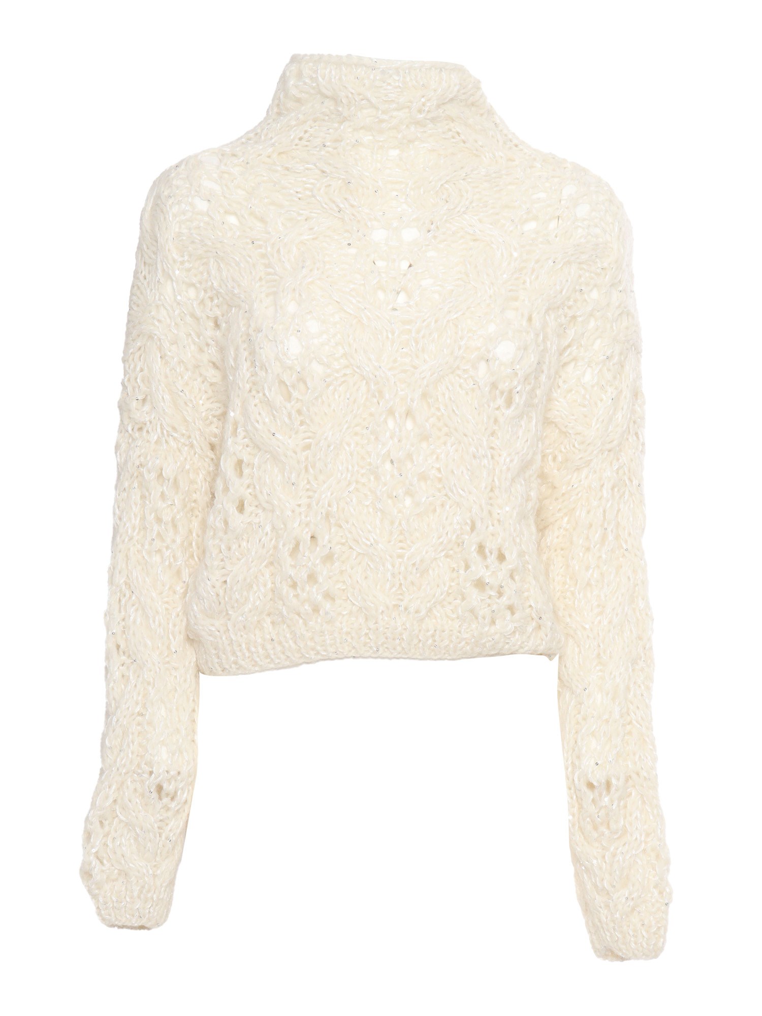 Shop Antonelli Firenze Sweater In White