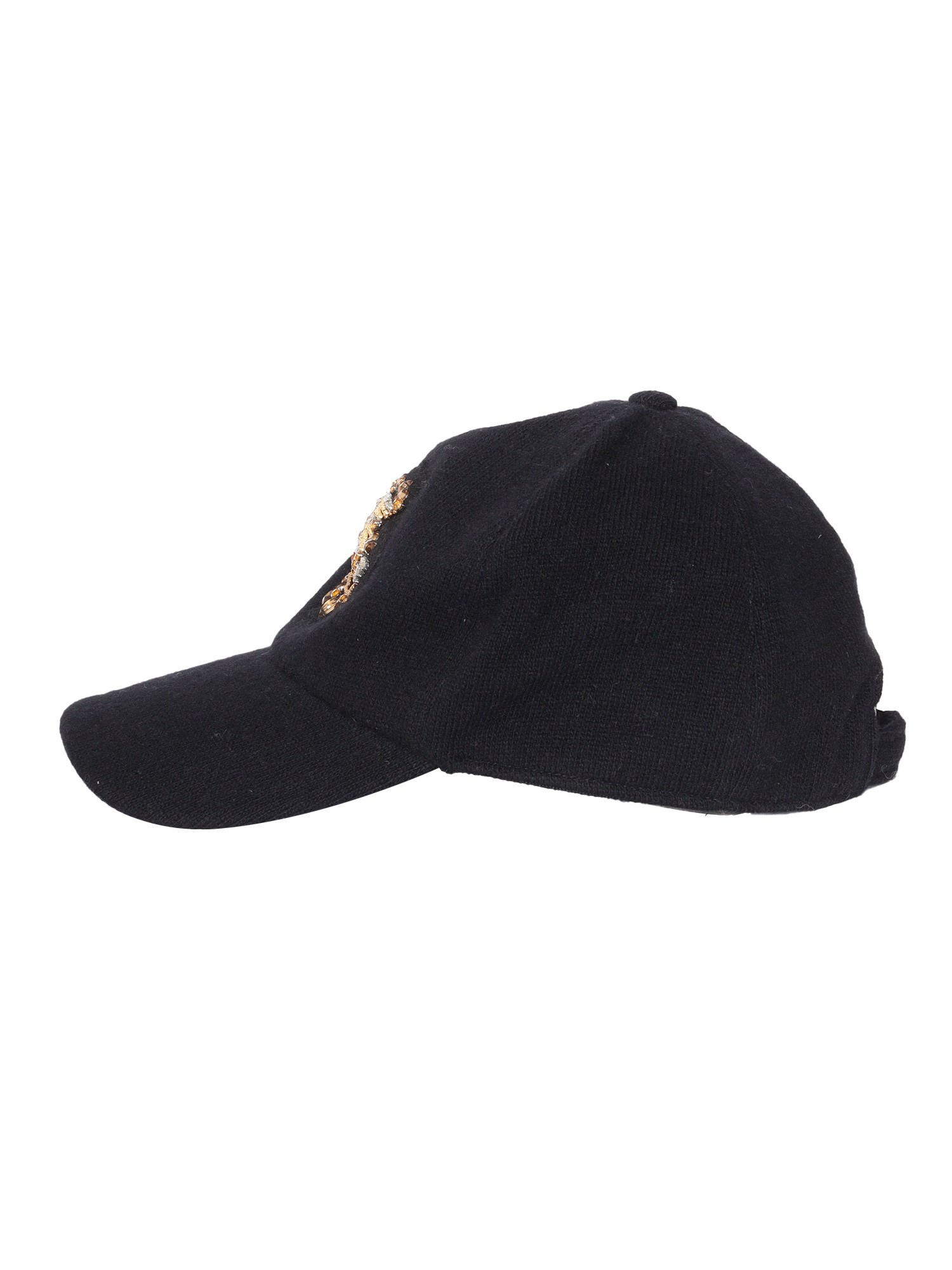 Shop Ermanno Firenze Baseball Cap In Black