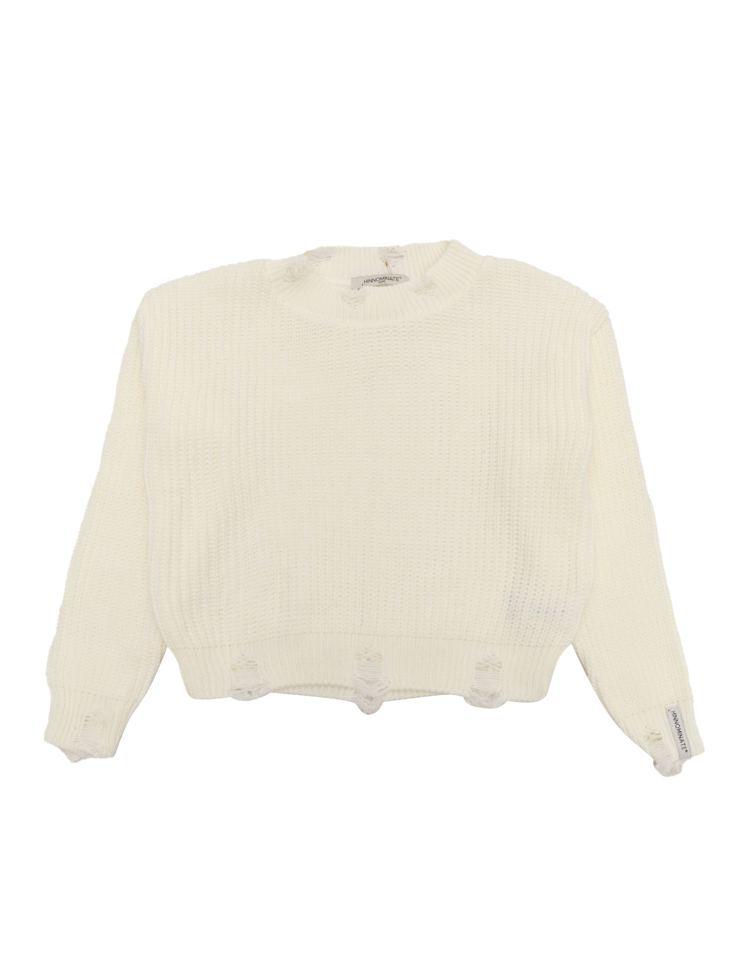 Shop Hinnominate Sweater In White