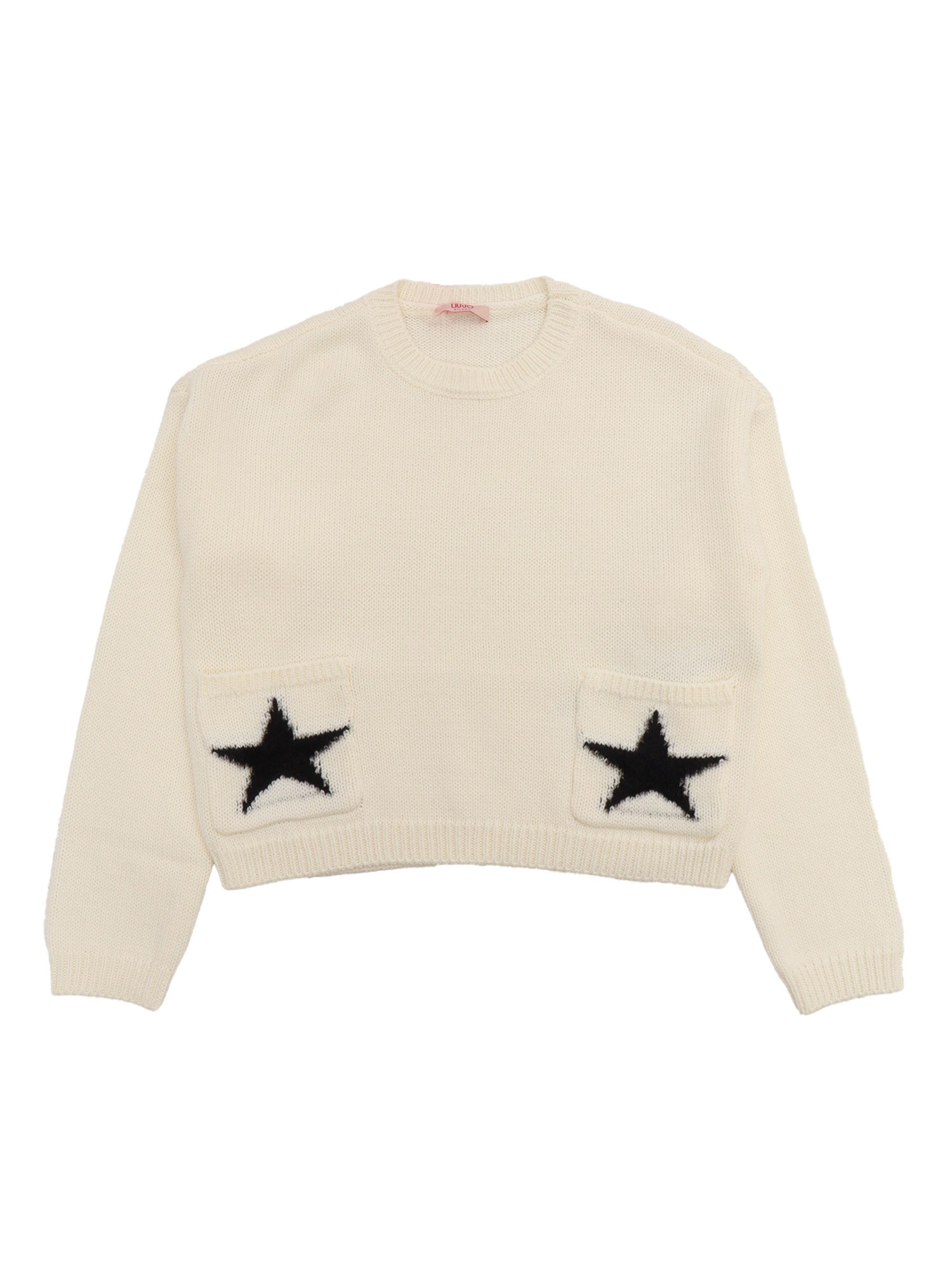 Shop Liu •jo Sweater In White