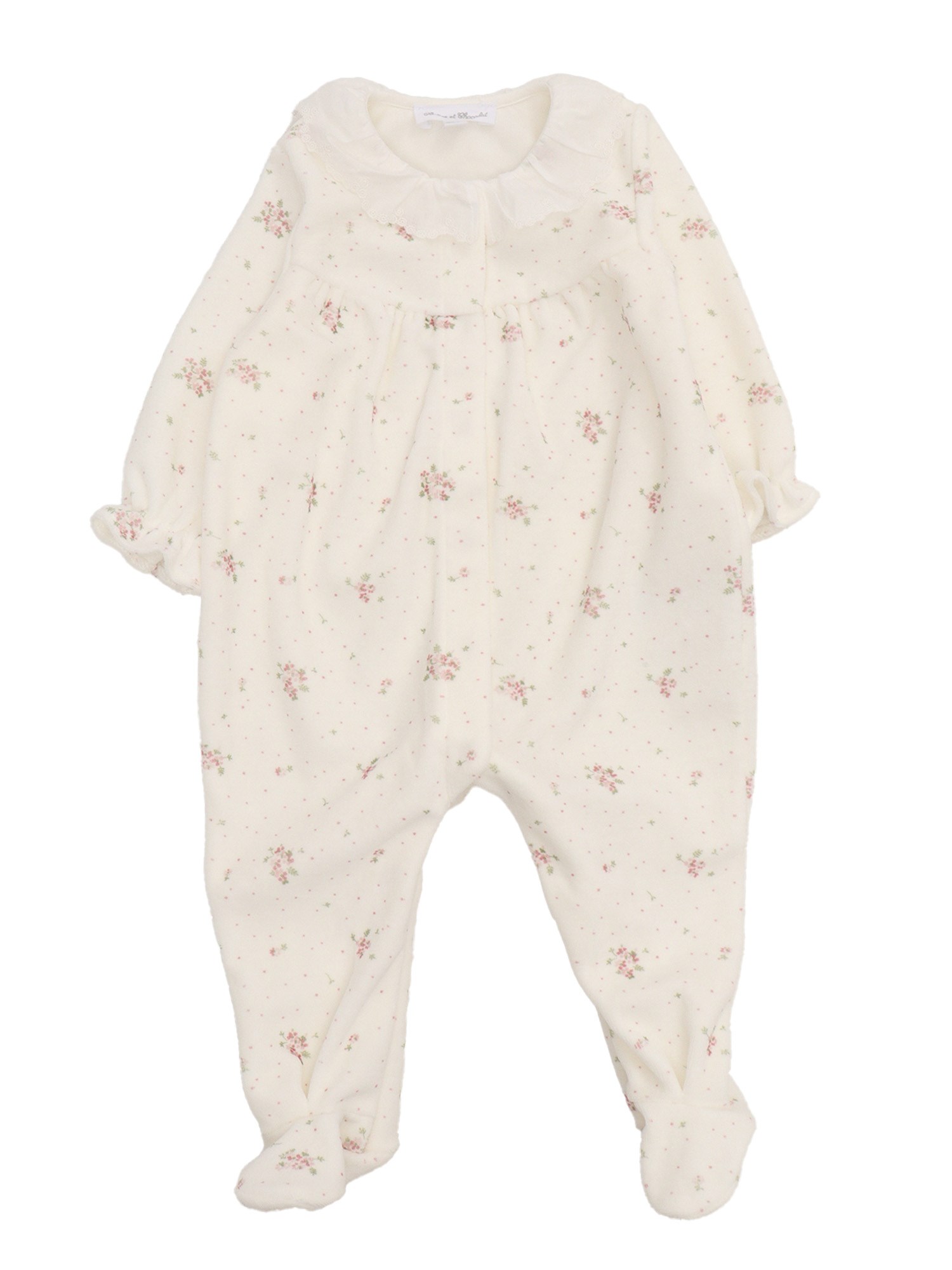 Shop Tartine & Chocolat Romper Suit In Gray