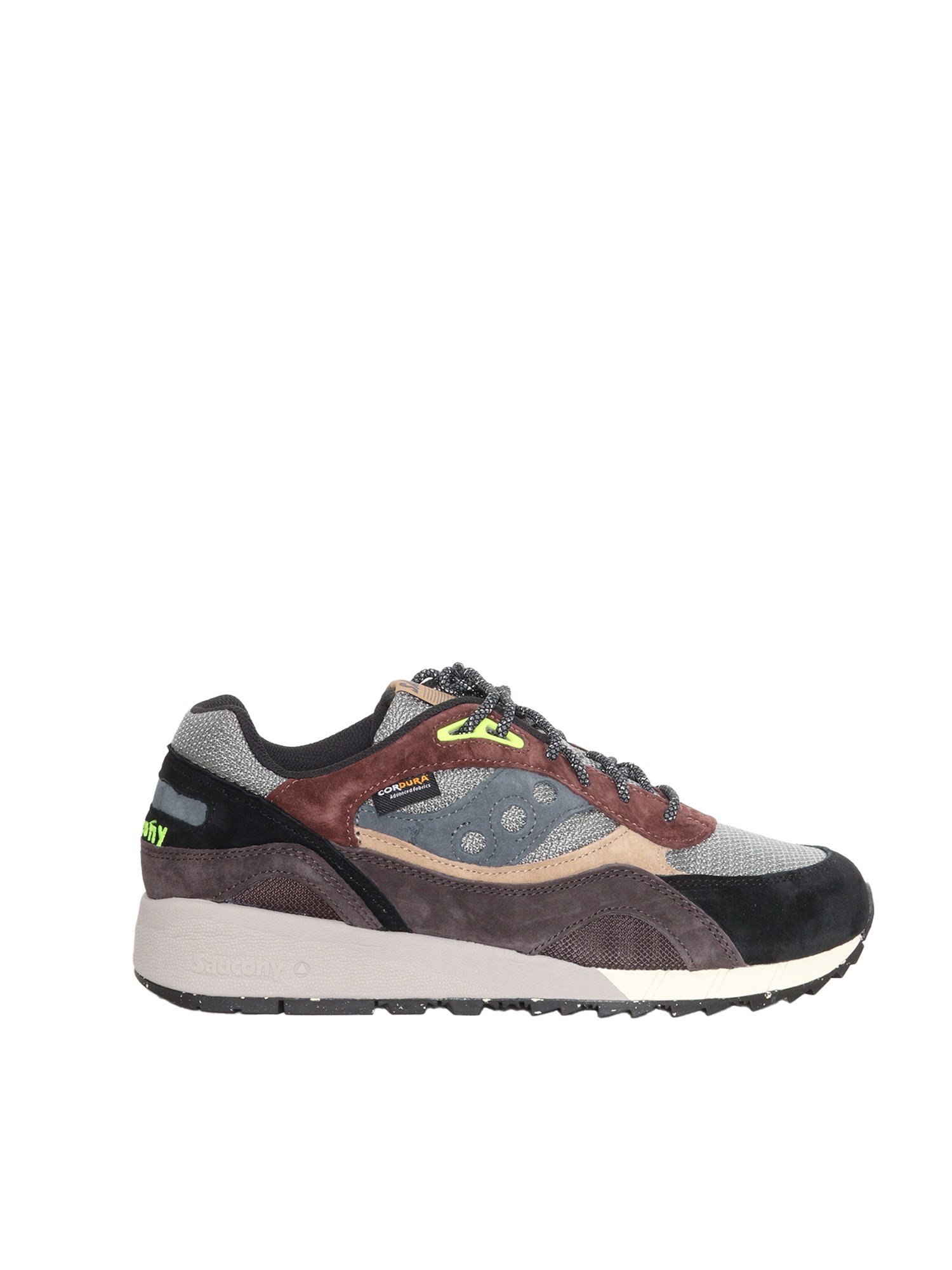 Shop Saucony Shadow 6000 Sneakers In Brown