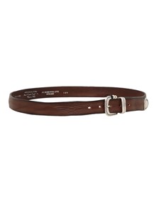 ALBERTO LUTI CALFSKIN BELT IN BROWN COLOR