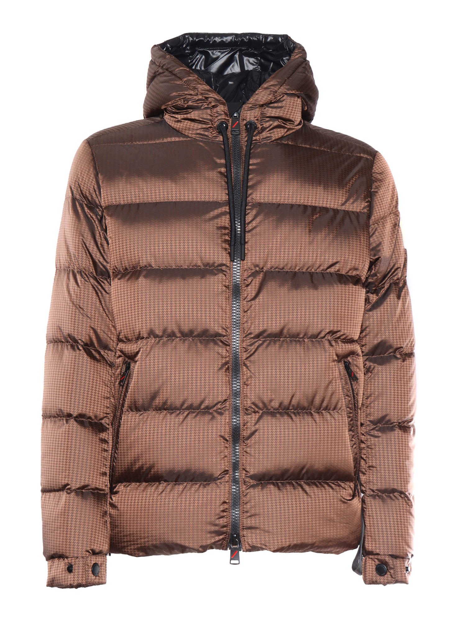 Shop After Label Down Jacket In Brown